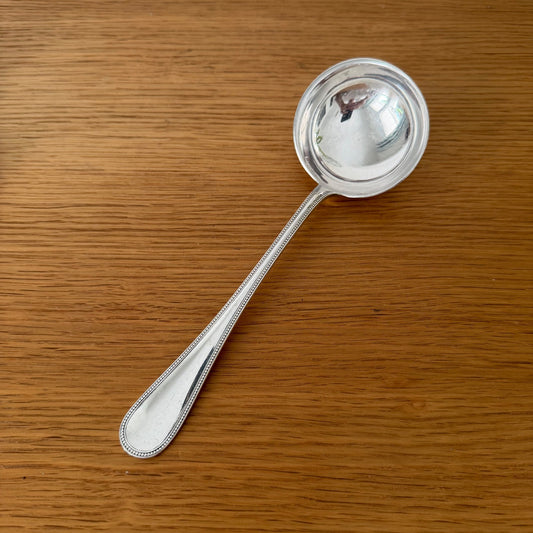 CHRISTOFLE France Pearl Silver-plated Dessert Ladle 2607263 Christofle