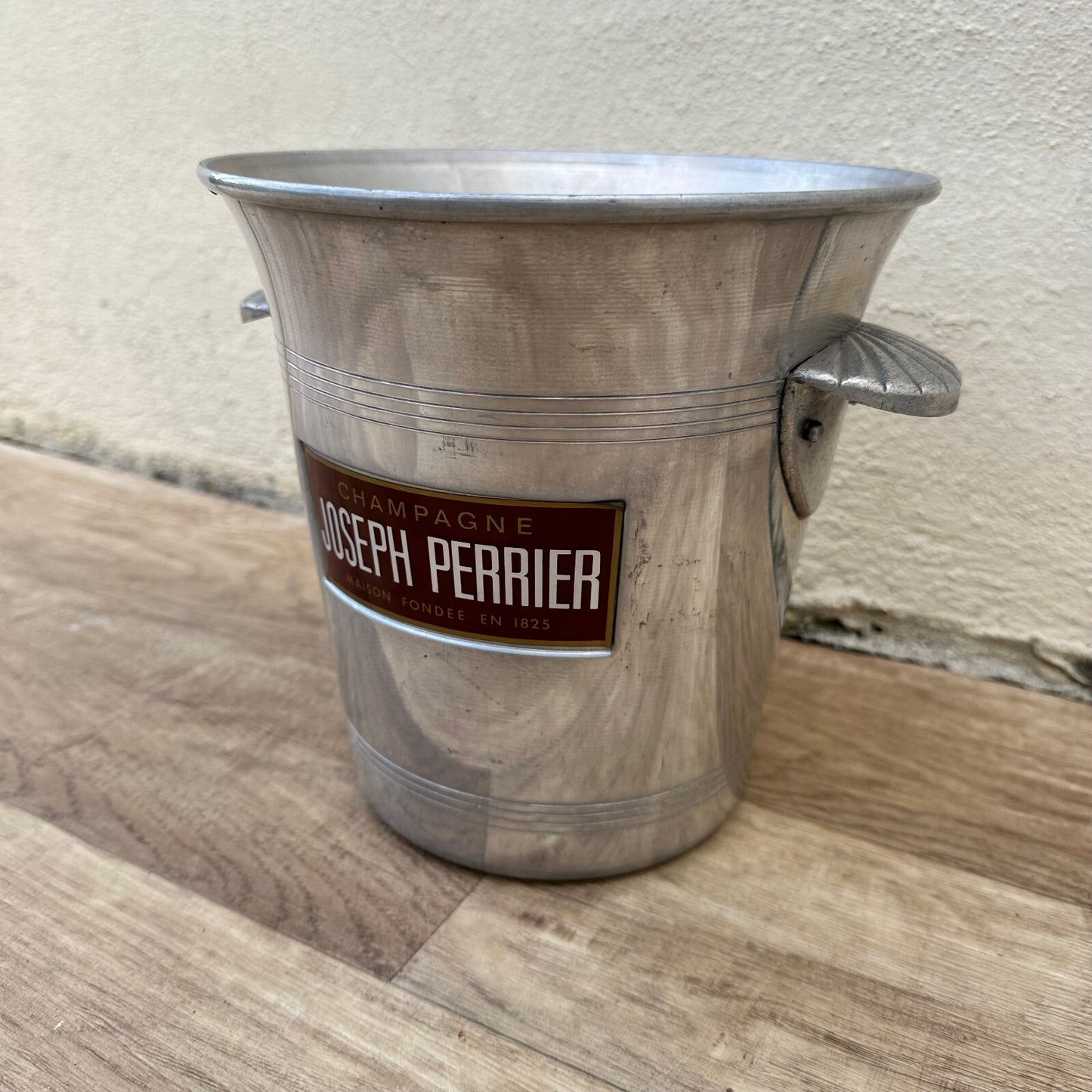 French Champagne Bucket Joseph Perrier Vintage Aluminum Ice Cooler 12092417 Joseph Perrier