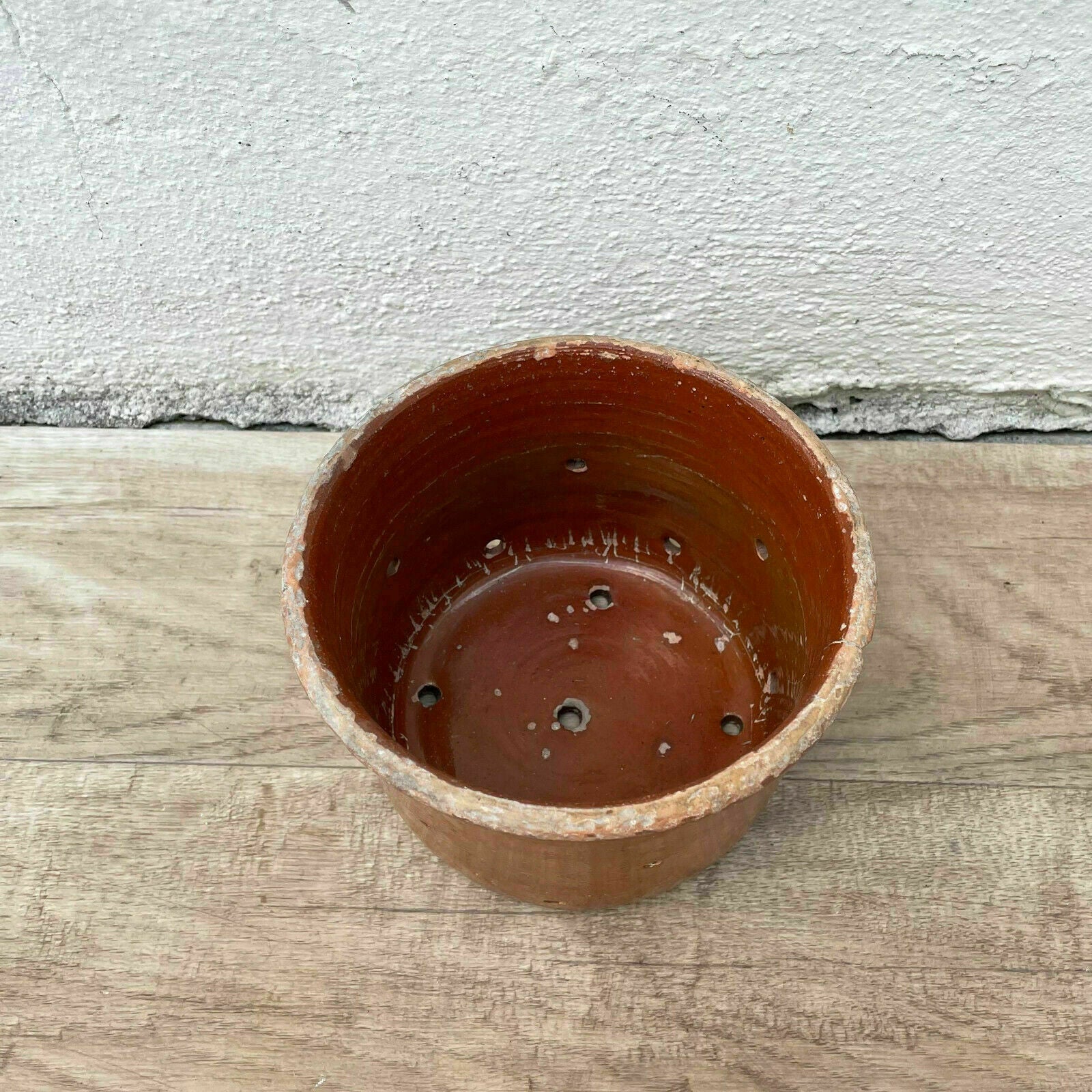 French Cheese Mold Faisselle Terracotta Pottery Strainer Vintage 05112116 Unknown