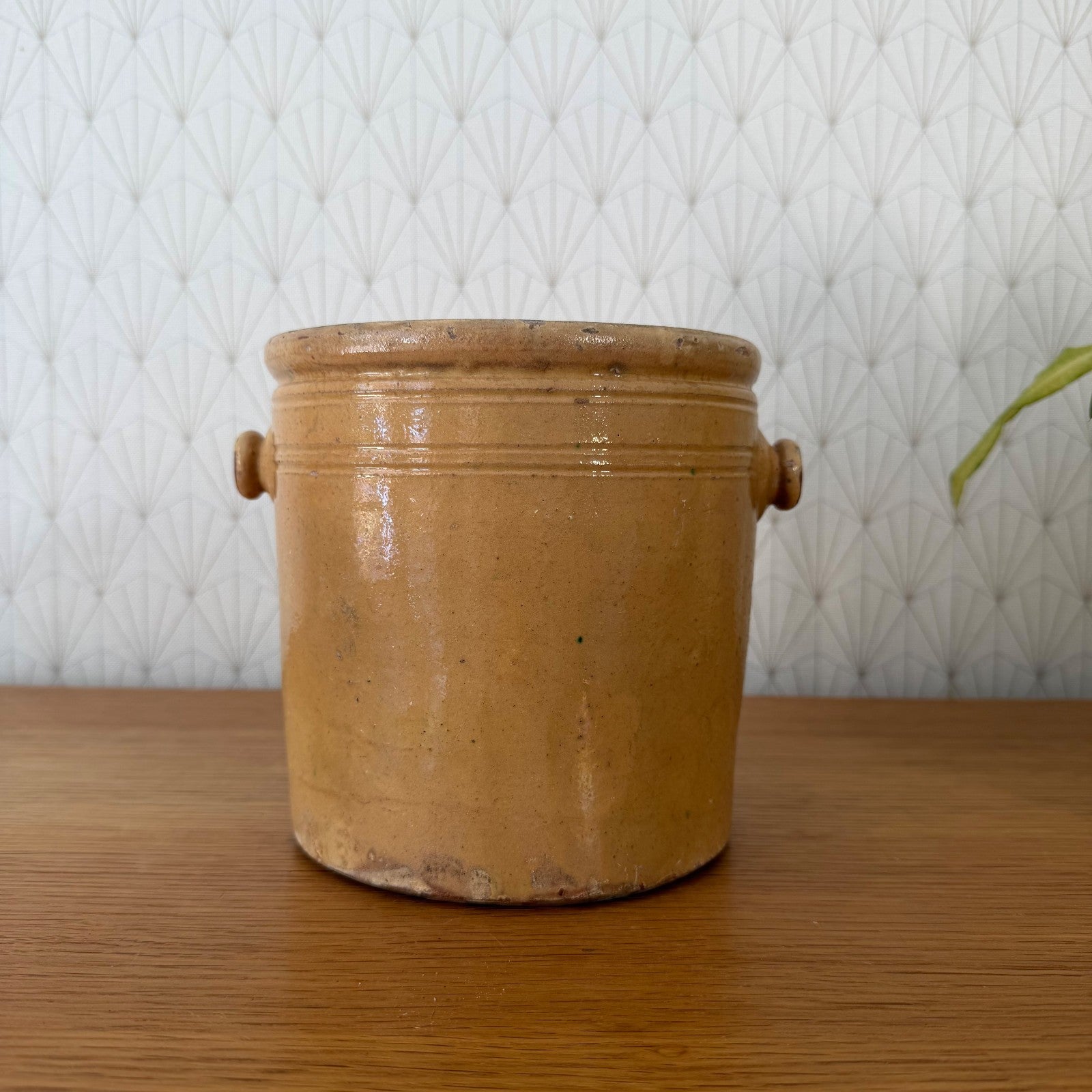 French Stoneware Jam Pot Antique Ceramic Crock 19th Century 0107262 Unbranded