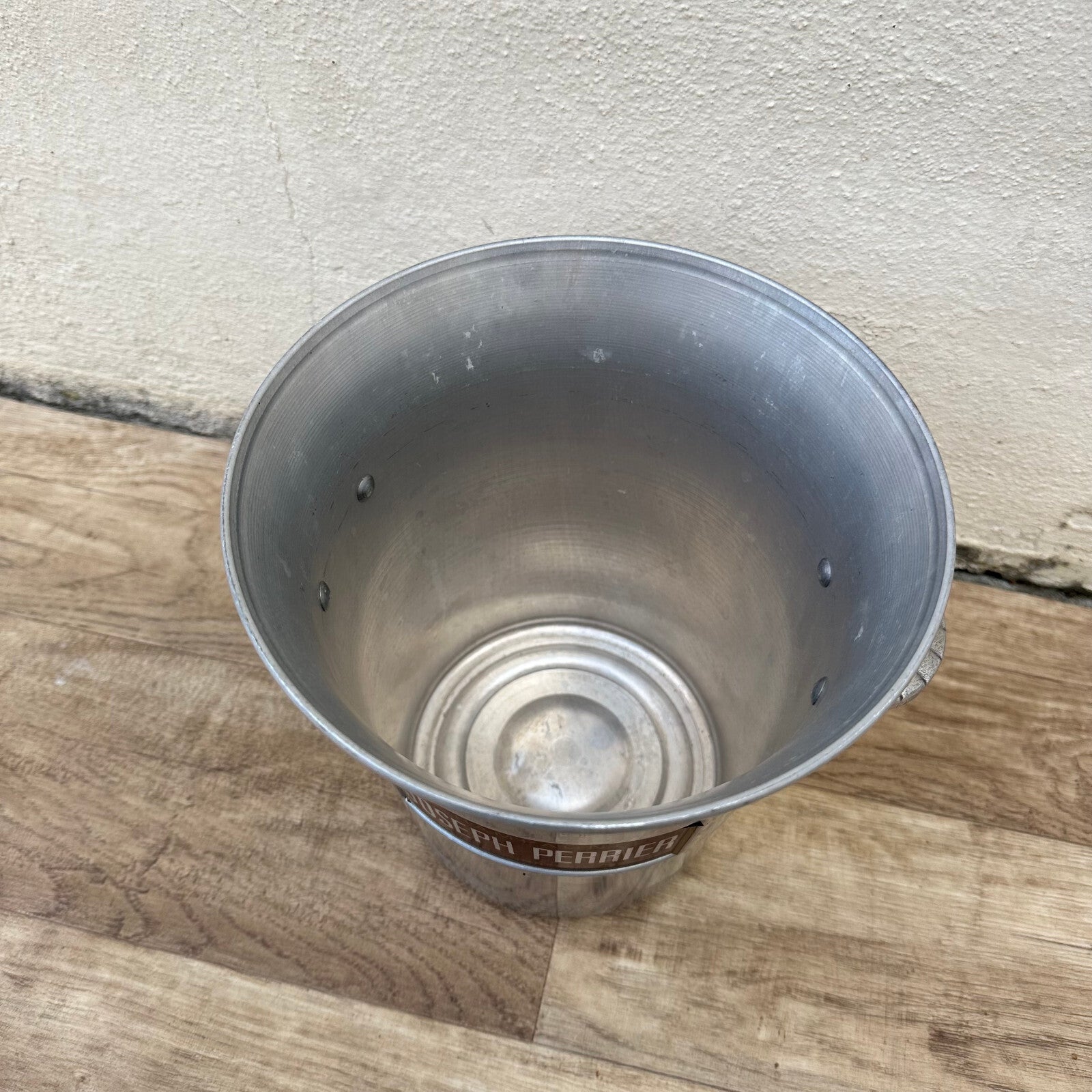 French Champagne Bucket Joseph Perrier Vintage Aluminum Ice Cooler 12092417 Joseph Perrier