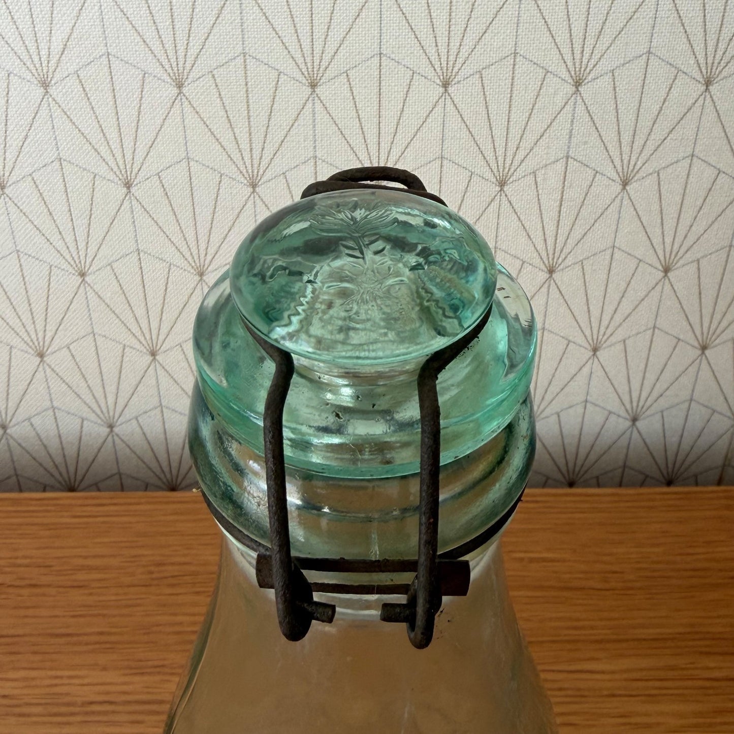 Vintage French Preserve Jar La Lorraine Glass Stopper Canning 1305269 Fleamarketfrance
