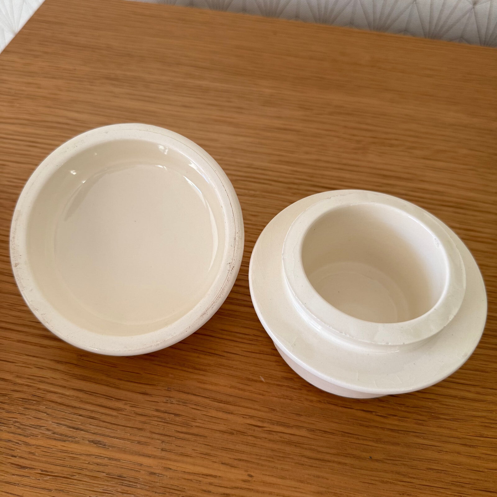 Vintage French Sarreguemines Terrine Dish Foie Gras Pate Pot 0112246 Sarreguemines