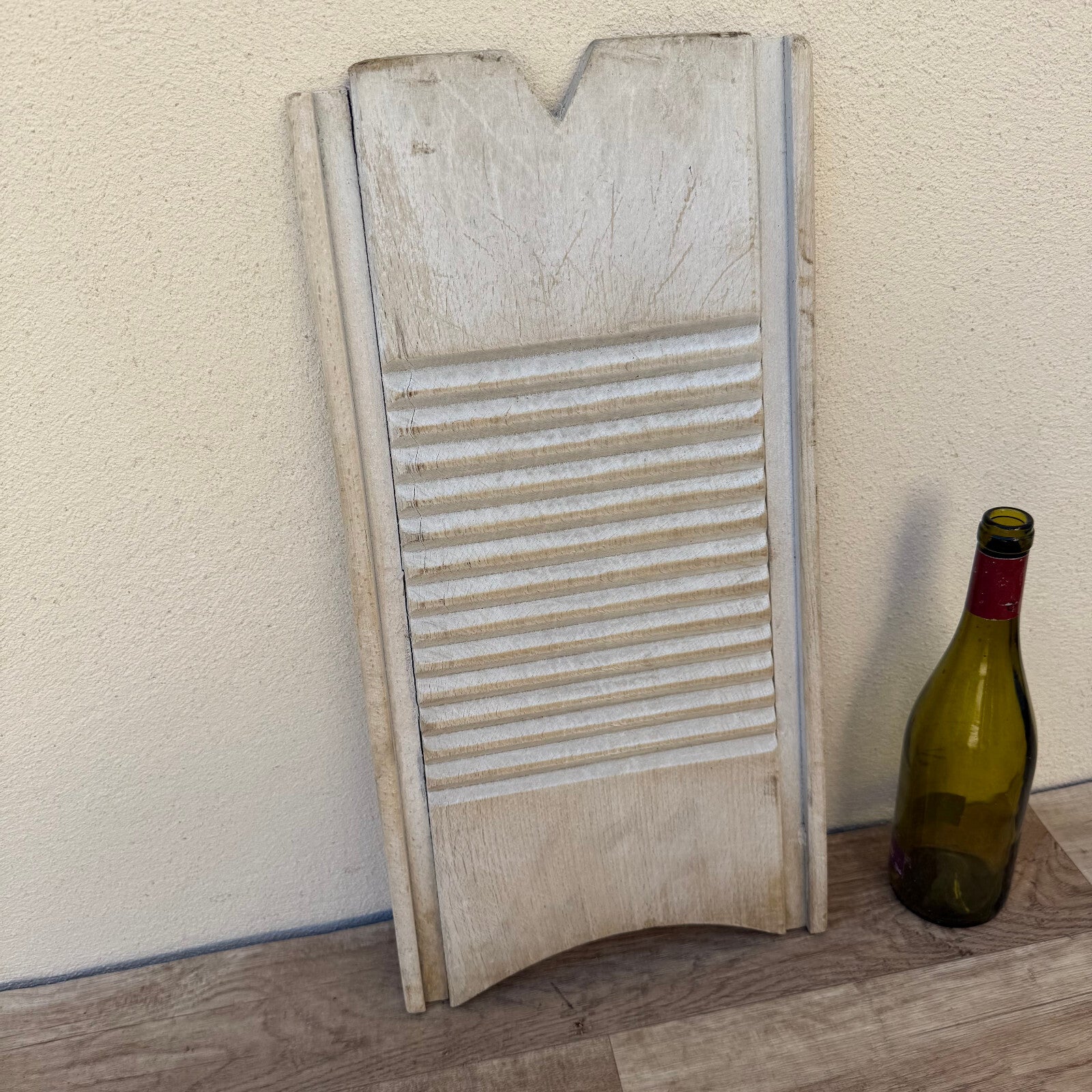 Antique French Washboard Wood Laundry Board Primitive Vintage 2204256 Fleamarketfrance