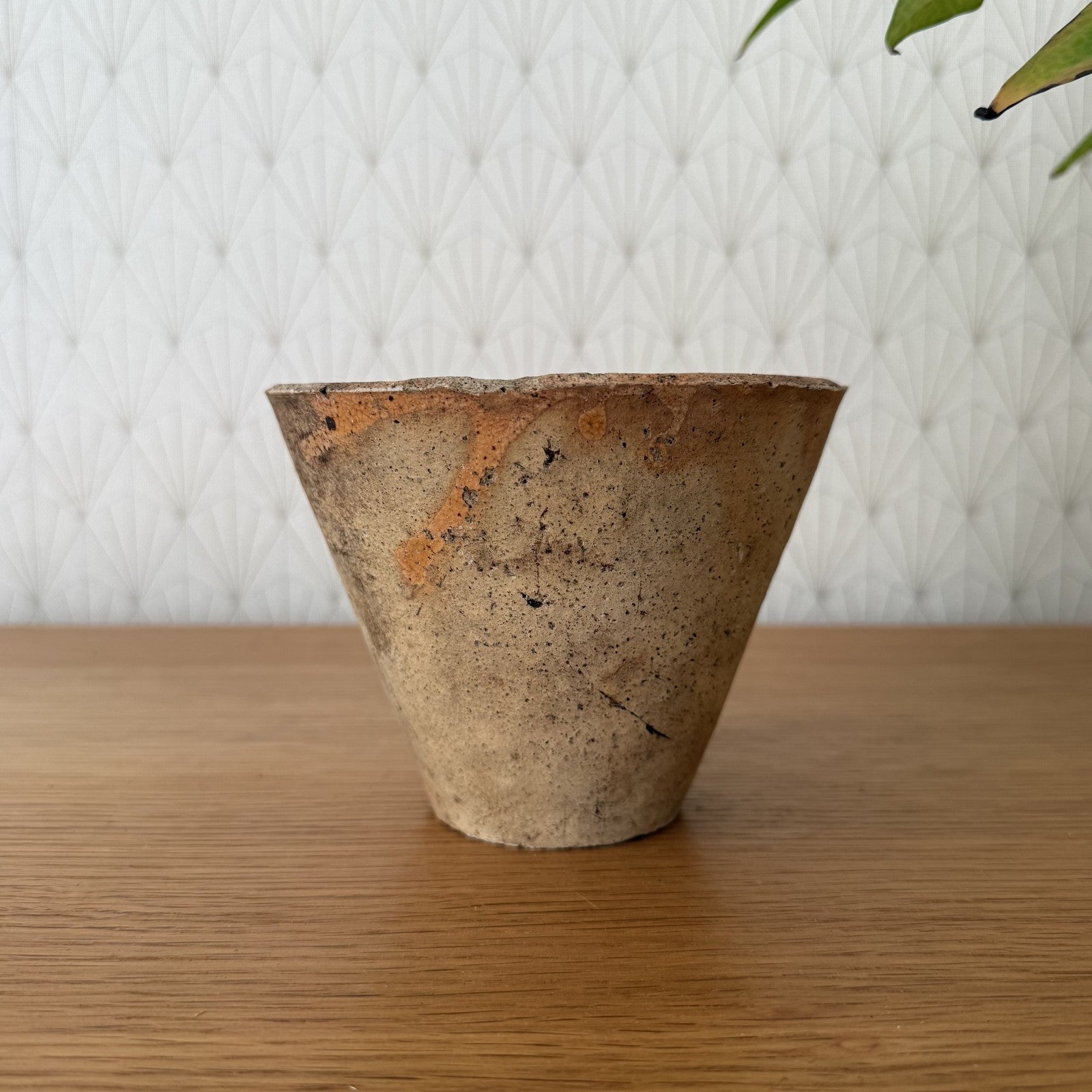 Antique French Resin Collection Pot Ceramic Tree Sap Vessel 0211257 Unbranded