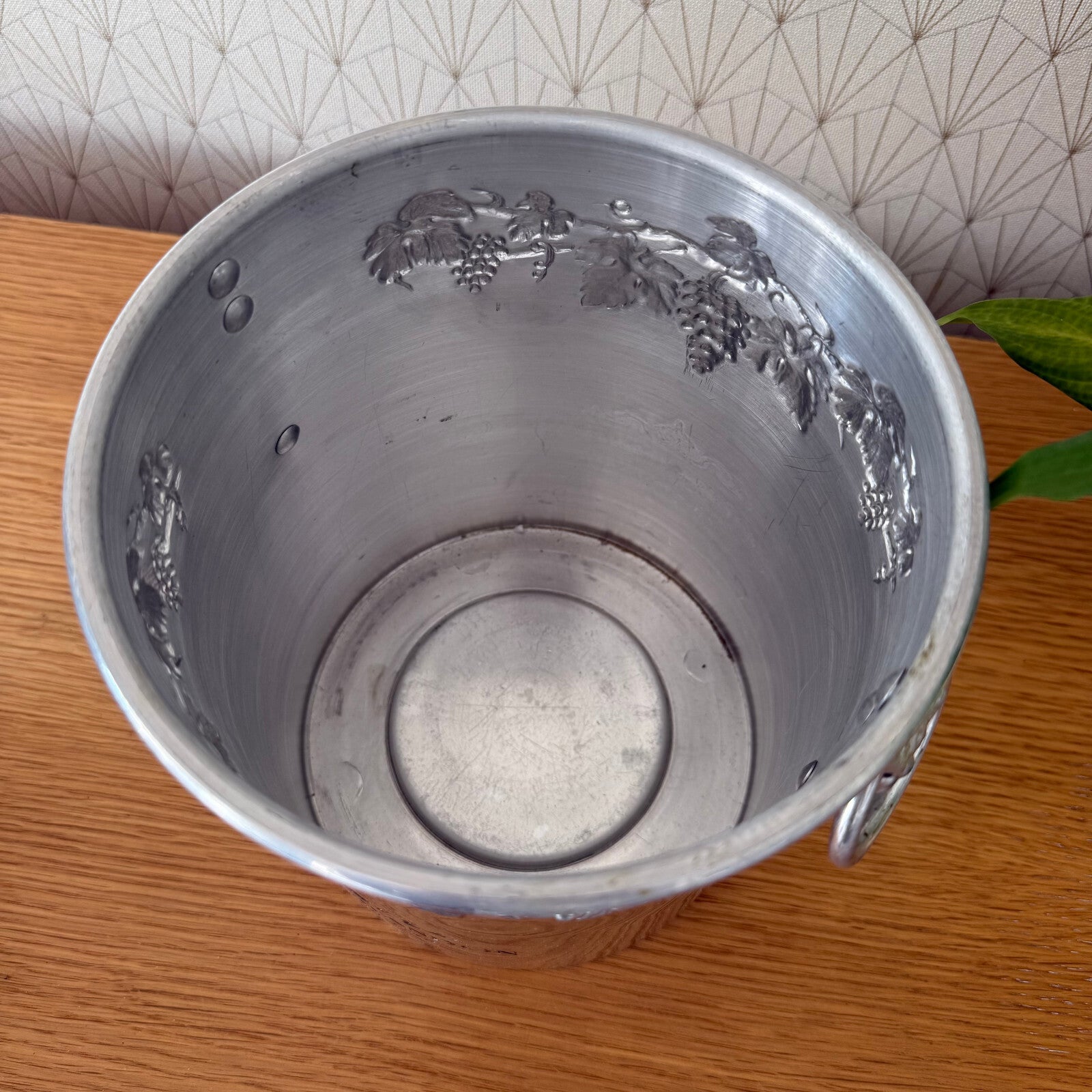 Vintage Moet Chandon Ice Bucket Silver Plated French Champagne Cooler 1308253* Fleamarketfrance