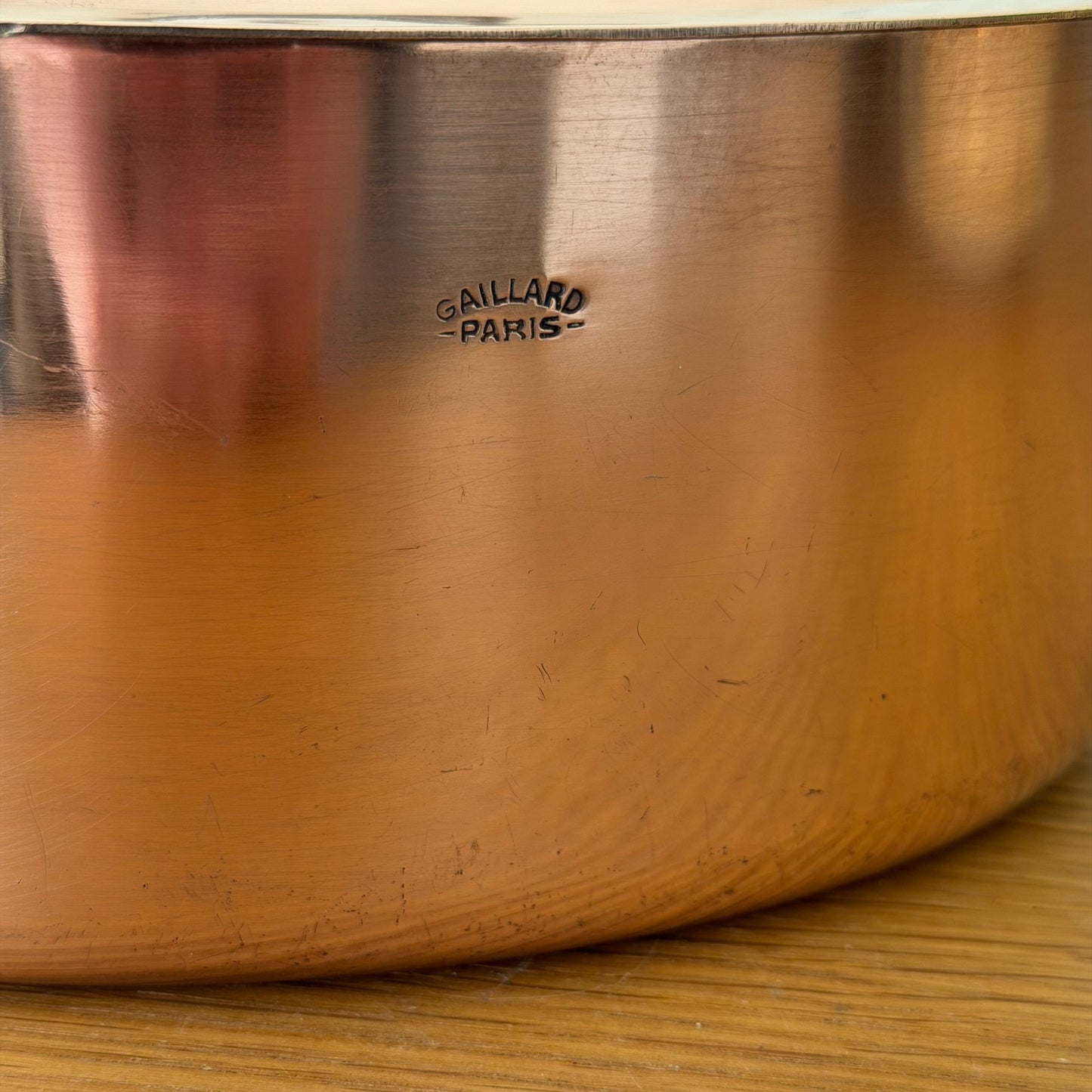 Vintage French Copper Gaillard Stock Pot Professional Cookware 1803262 Fleamarketfrance