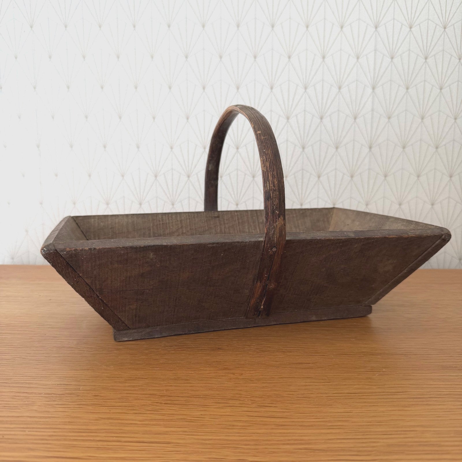 French Wooden Garden Trug Vintage Harvest Basket Rustic 1908265 Fleamarketfrance