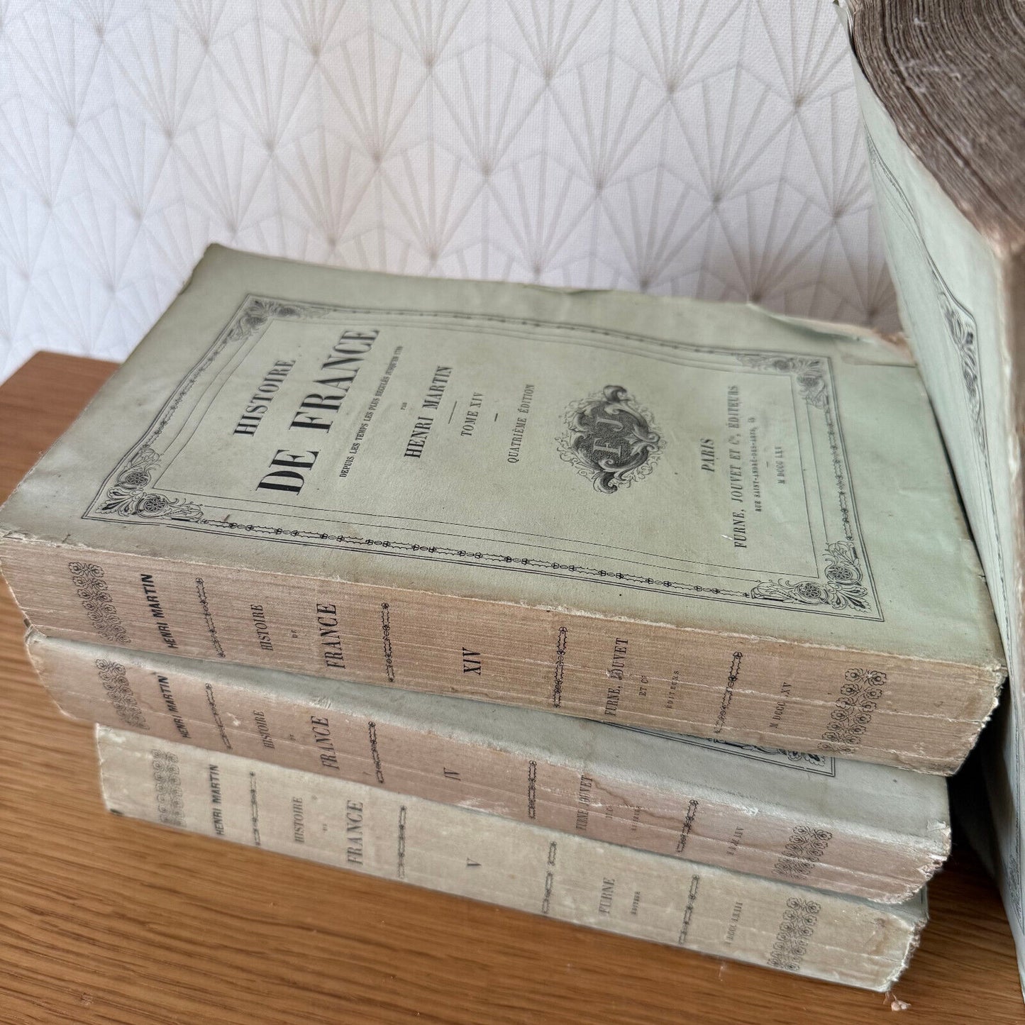 Collection of 4 books old French  decoration 2112241 - Fleamarketfrance