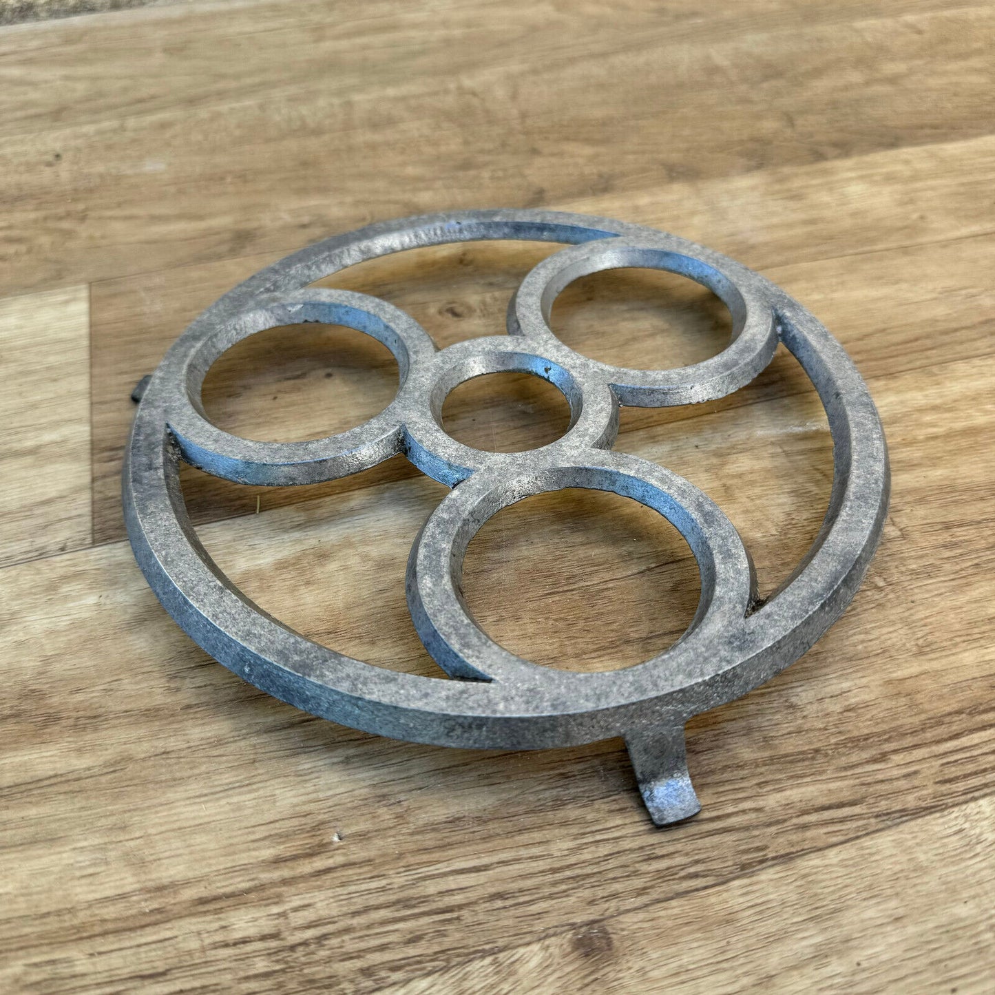 Antique vintage french aluminium kitchen Trivet  france 12062413 - Fleamarketfrance