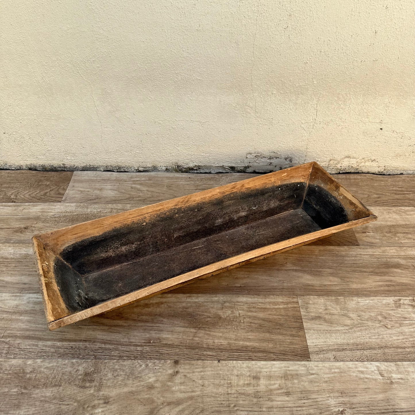Vintage French Bread Basket 1950s Wooden Baguette Trough Rustic 10022420 Fleamarketfrance