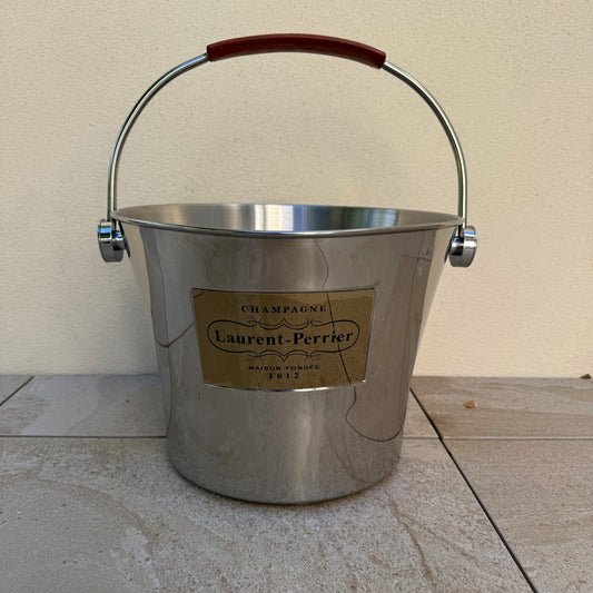 Laurent Perrier Ice Bucket French Champagne Cooler Stainless Steel 0612251 Laurent-Perrier