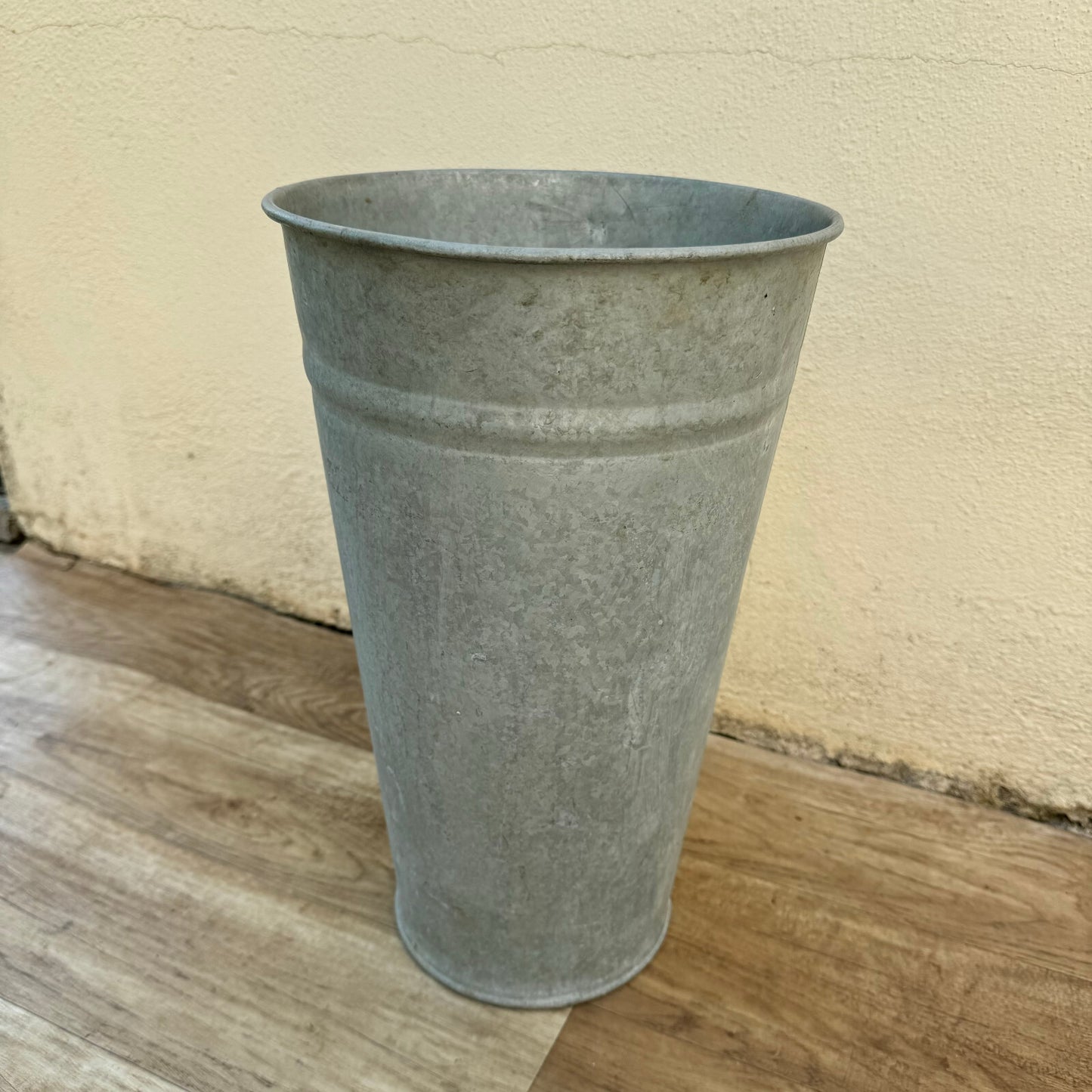 Vintage Florist flower French water pitcher zinc vase 1308259*