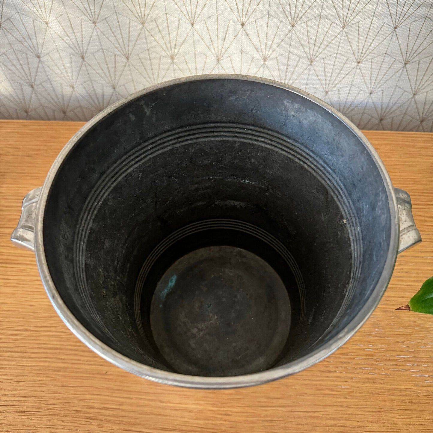 Vintage French Champagne Silverplate Ice Bucket Cooler MARTEL 0703244 Fleamarketfrance