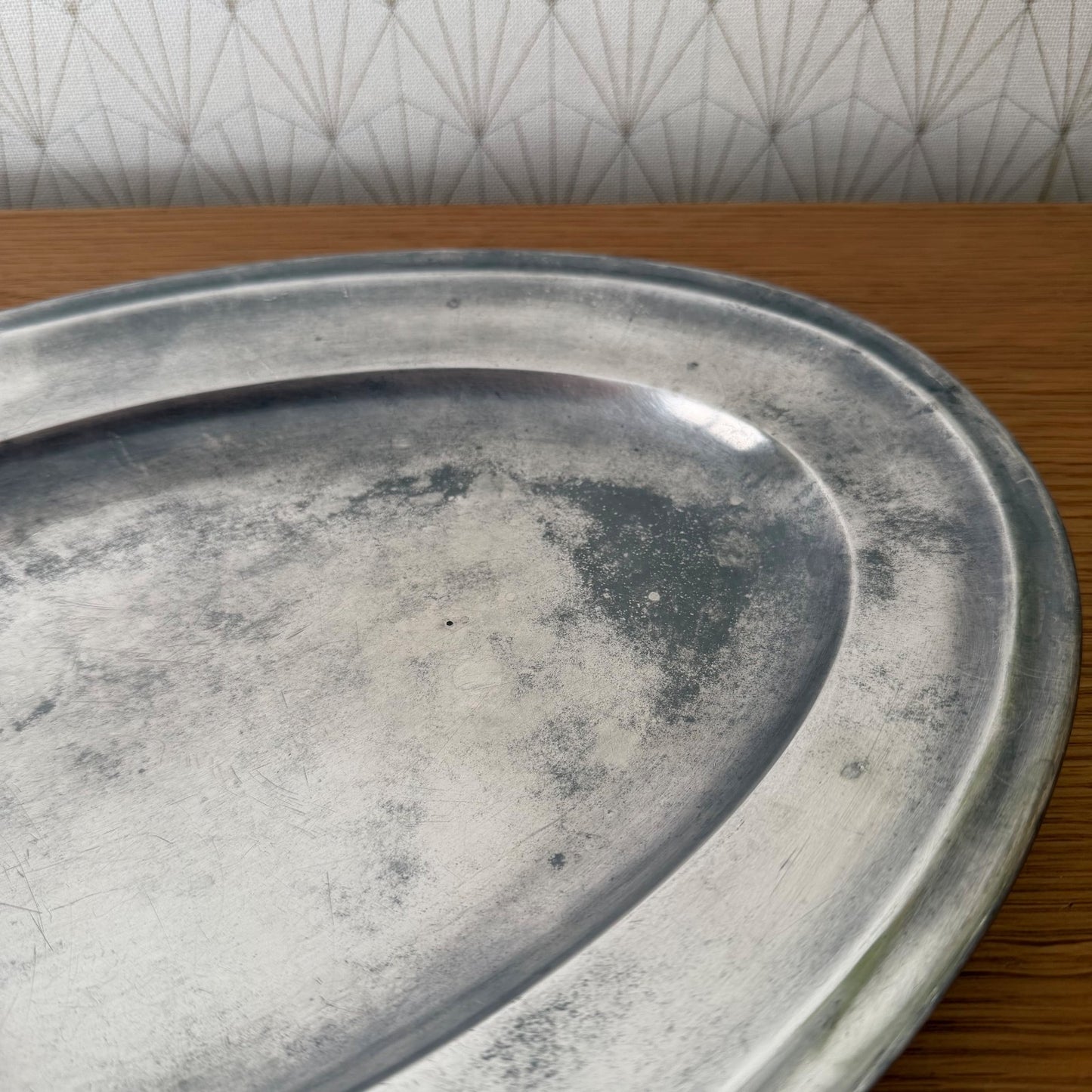 Christofle Silverplate Oval Serving Tray French Vintage Platter 2607267 ercuis
