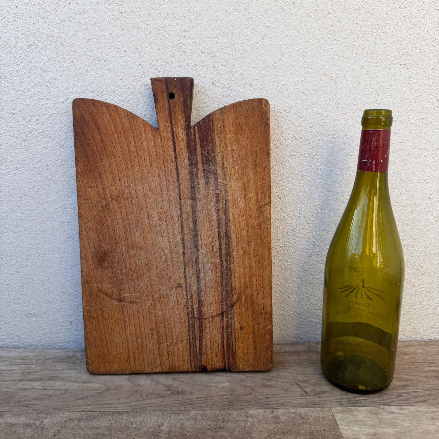 Vintage French Bread Board Wood Cutting Chopping Kitchen Rustic 1103261 Antique