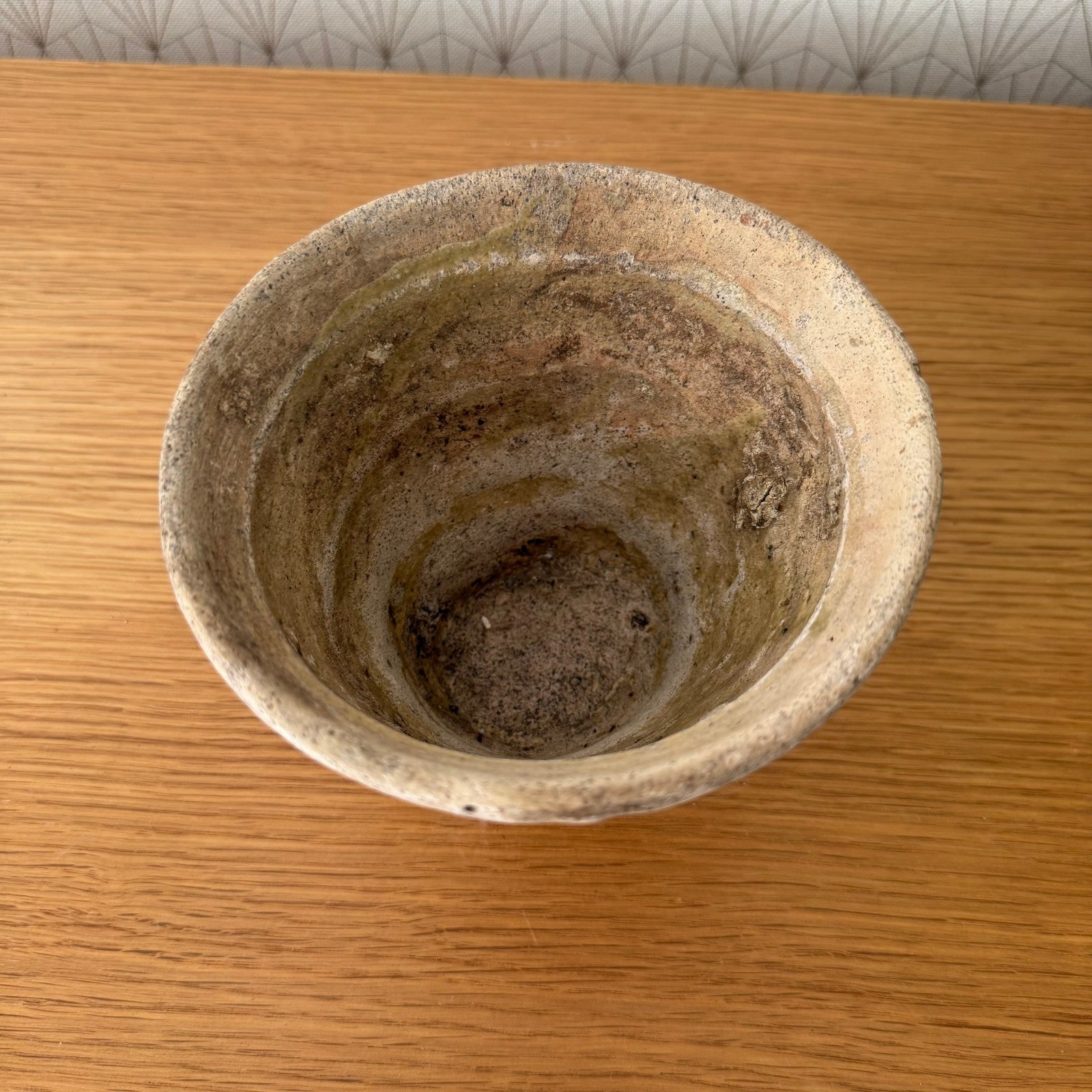 Antique French Resin Pot Tree Sap Collection Vessel Pottery 0211258 Unbranded