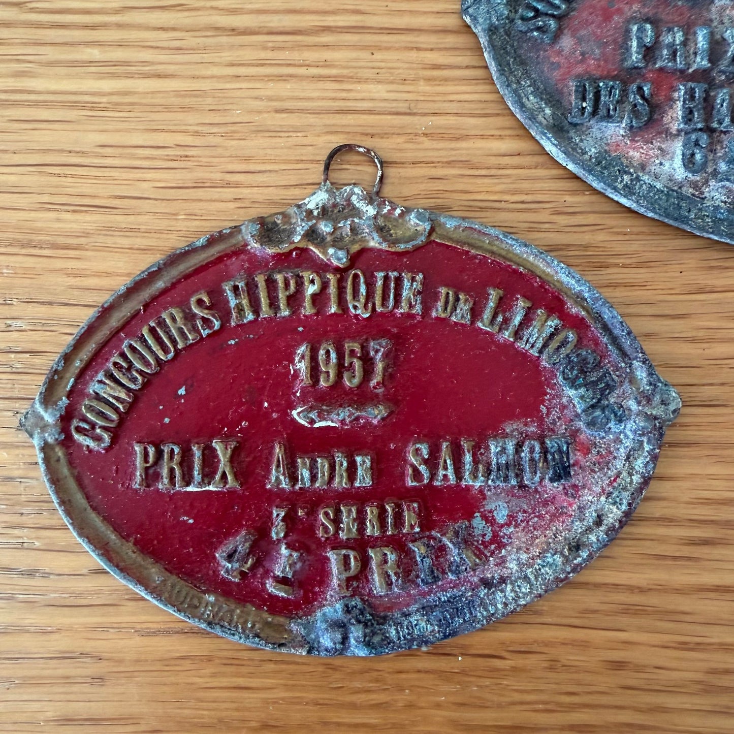 French Agricultural Medals Vintage Prize Plaques 1950s Set 5 0802262 Fleamarketfrance
