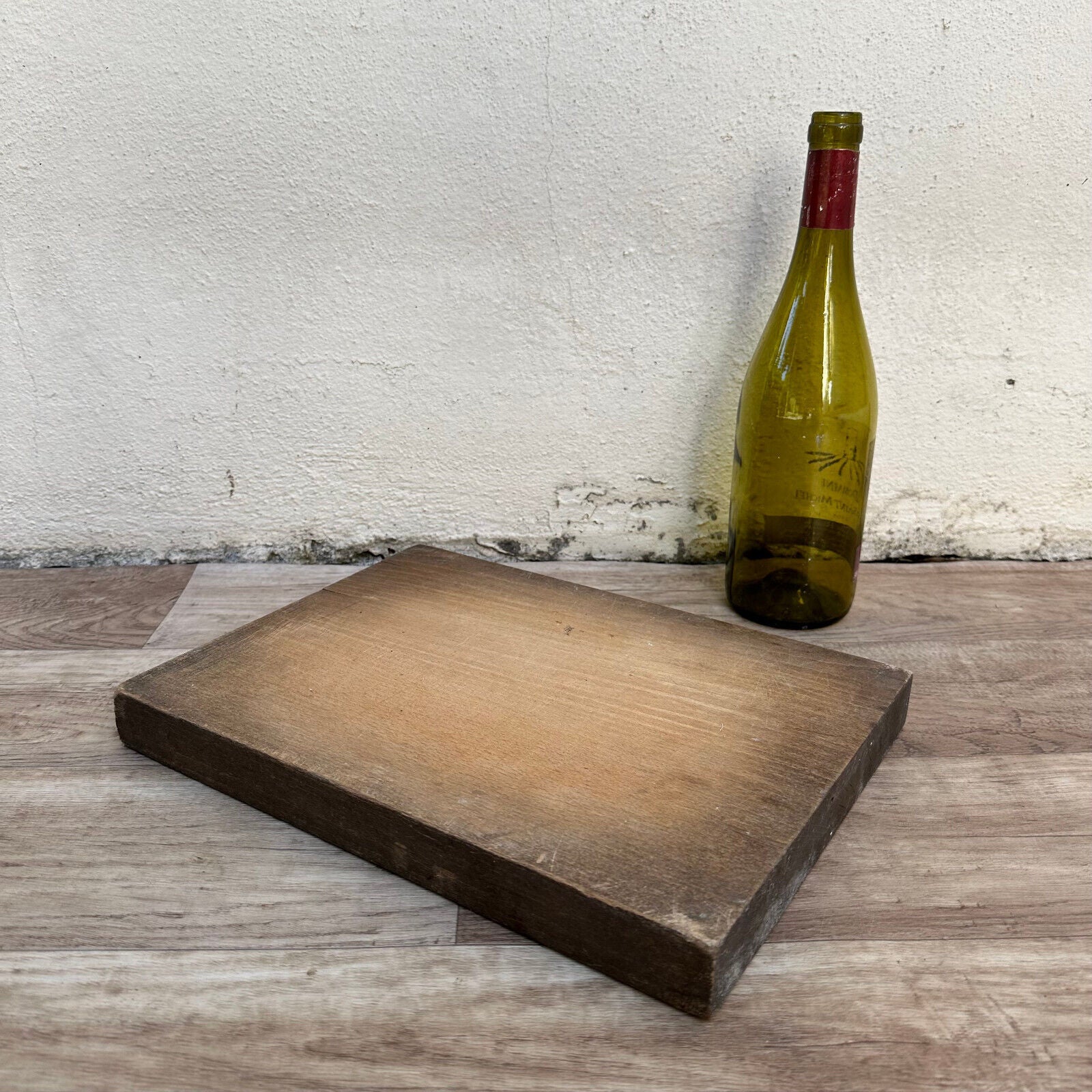 ANTIQUE VINTAGE FRENCH BREAD OR CHOPPING CUTTING BOARD WOOD 0111231 - Fleamarketfrance