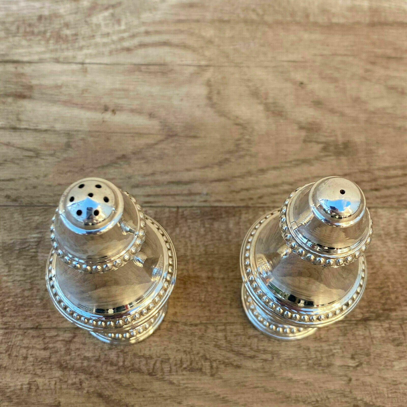 French Silver Cruet Set Salt Pepper Shakers Vintage Farmhouse 27122011 Does Not Apply