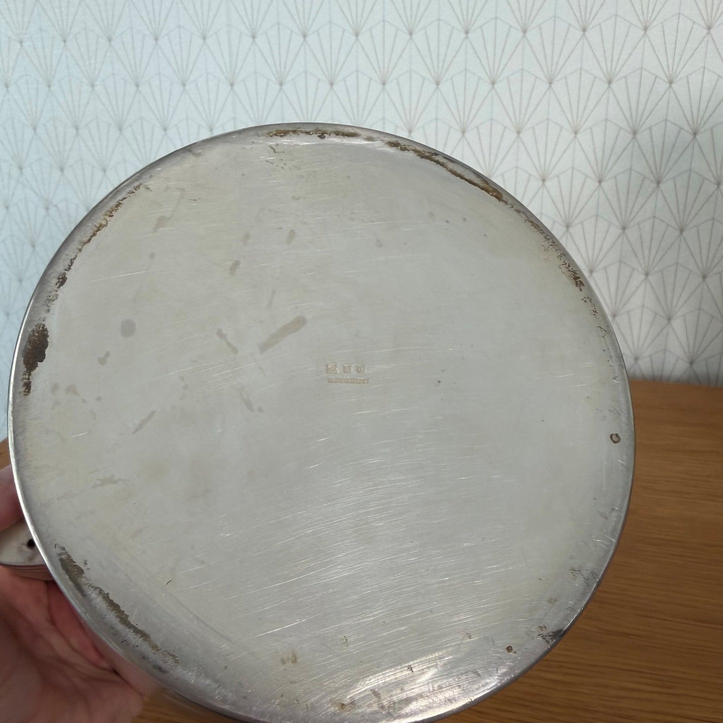 Vintage Christofle Champagne Bucket Silverplate Luc Lanel French 01072618 Charles Heidsieck
