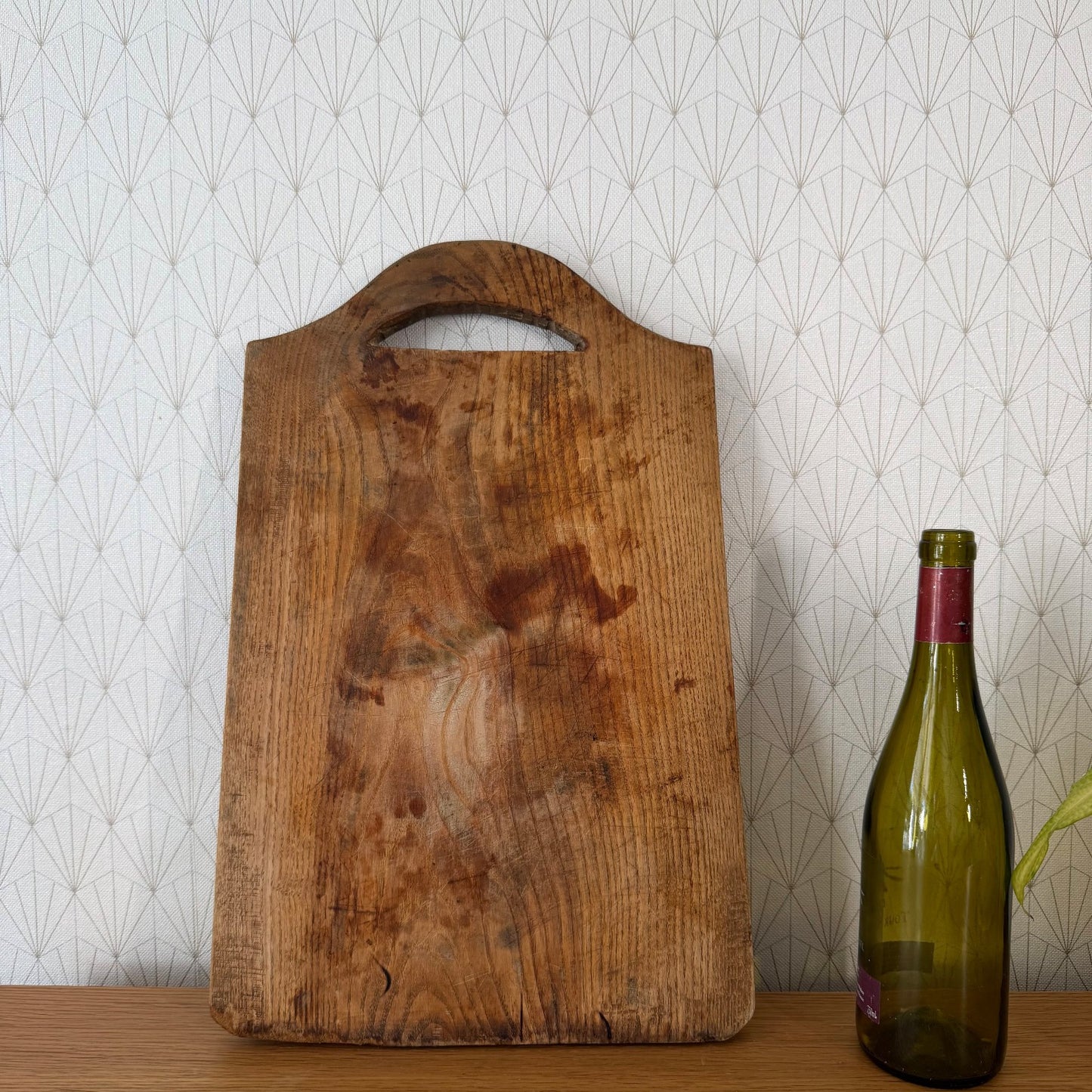 French Vintage Wooden Cutting Board Large Kitchen Bread Board 01072614 Unbranded