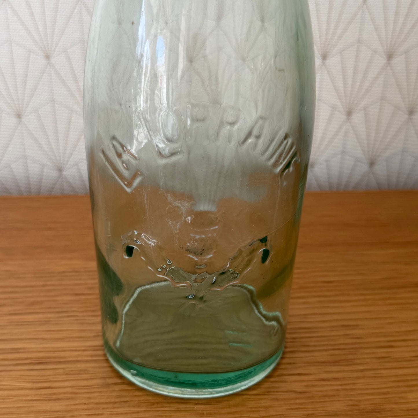 French Preserve Jar Vintage La Lorraine Glass Stopper Wire Bail 1305262 Fleamarketfrance