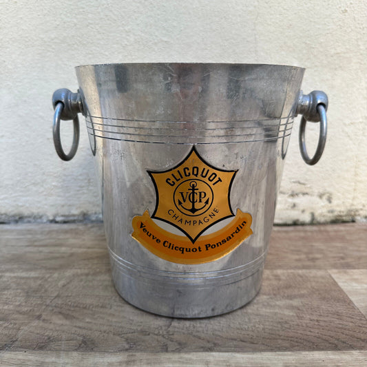 Vintage French Champagne Ice Bucket Cooler Made France VEUVE CLICQUOT 21092310 - Fleamarketfrance