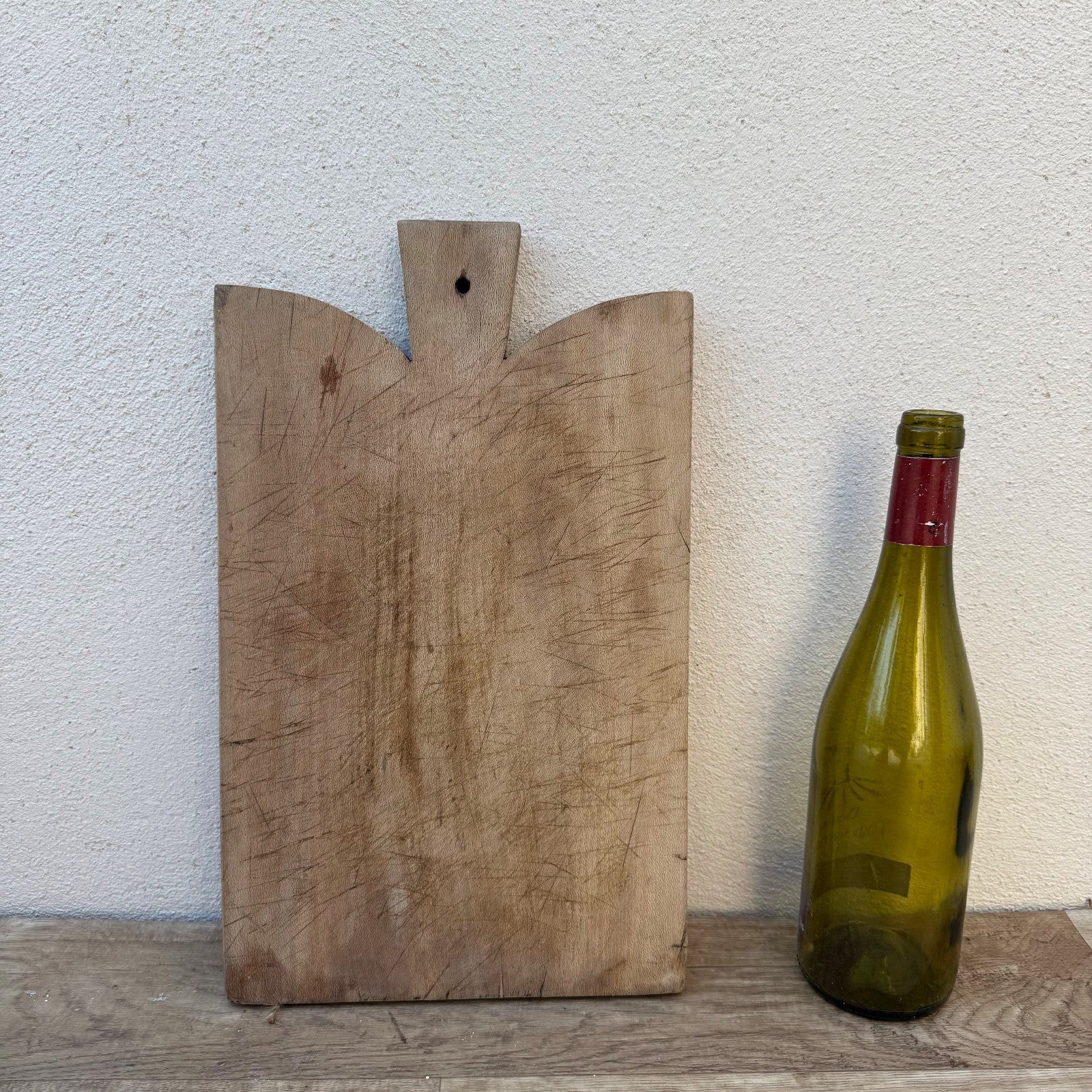 ANTIQUE VINTAGE FRENCH BREAD OR CHOPPING CUTTING BOARD WOOD 12122518 Unbranded