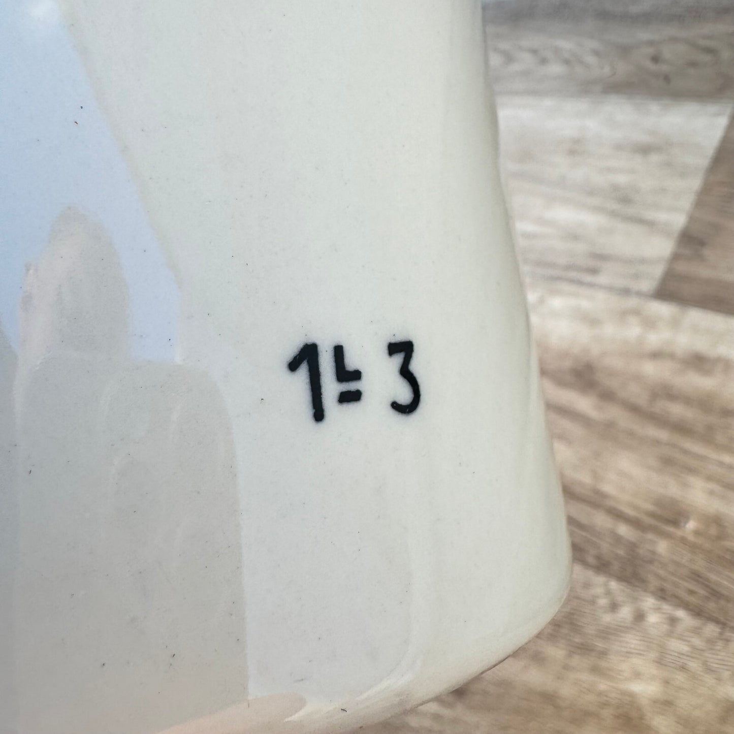 French Antique Stoneware Vinegar Bottle Bornier Dijon 10.5" Tall 0911235 Bornier Dijon