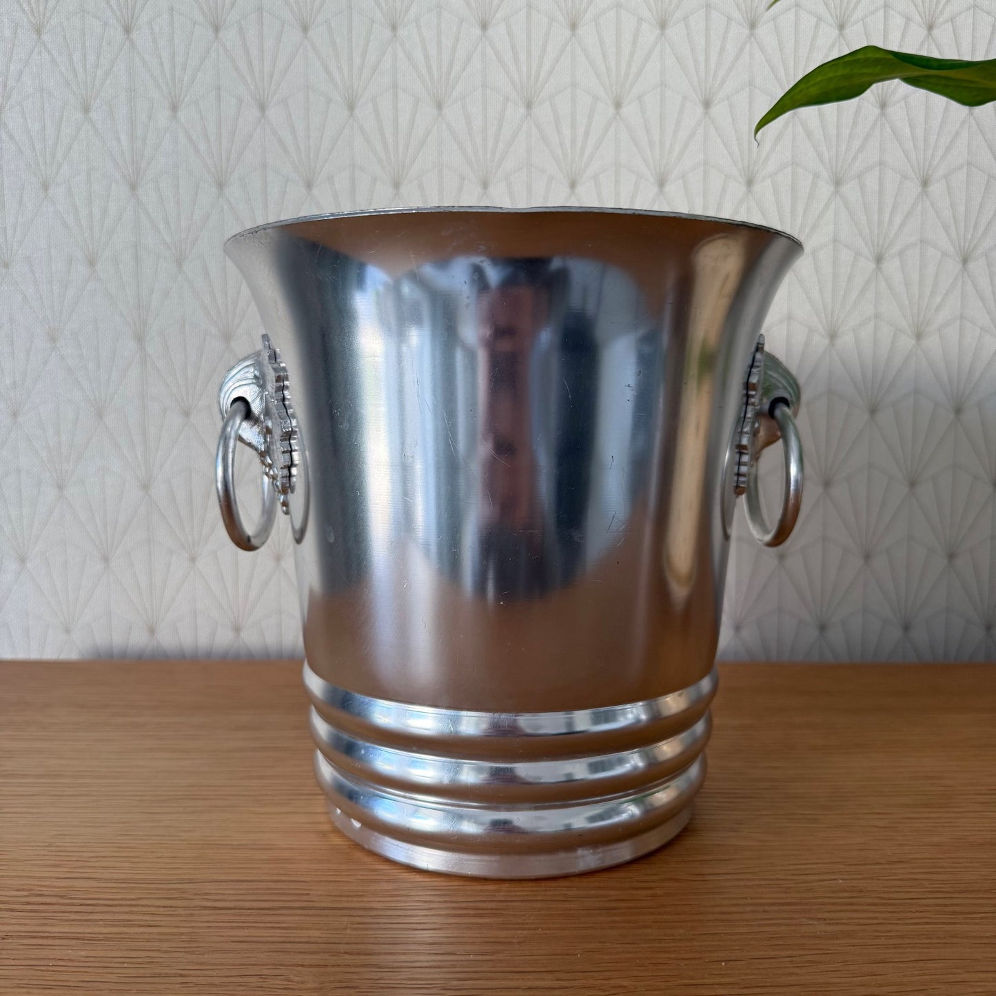 French Champagne Bucket Silver Plated Ice Cooler ARGIT Vintage 0912257 ARGIT