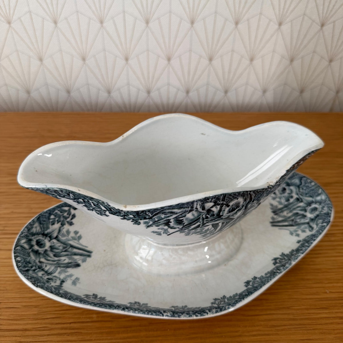 French Gravy Boat floral 0409261