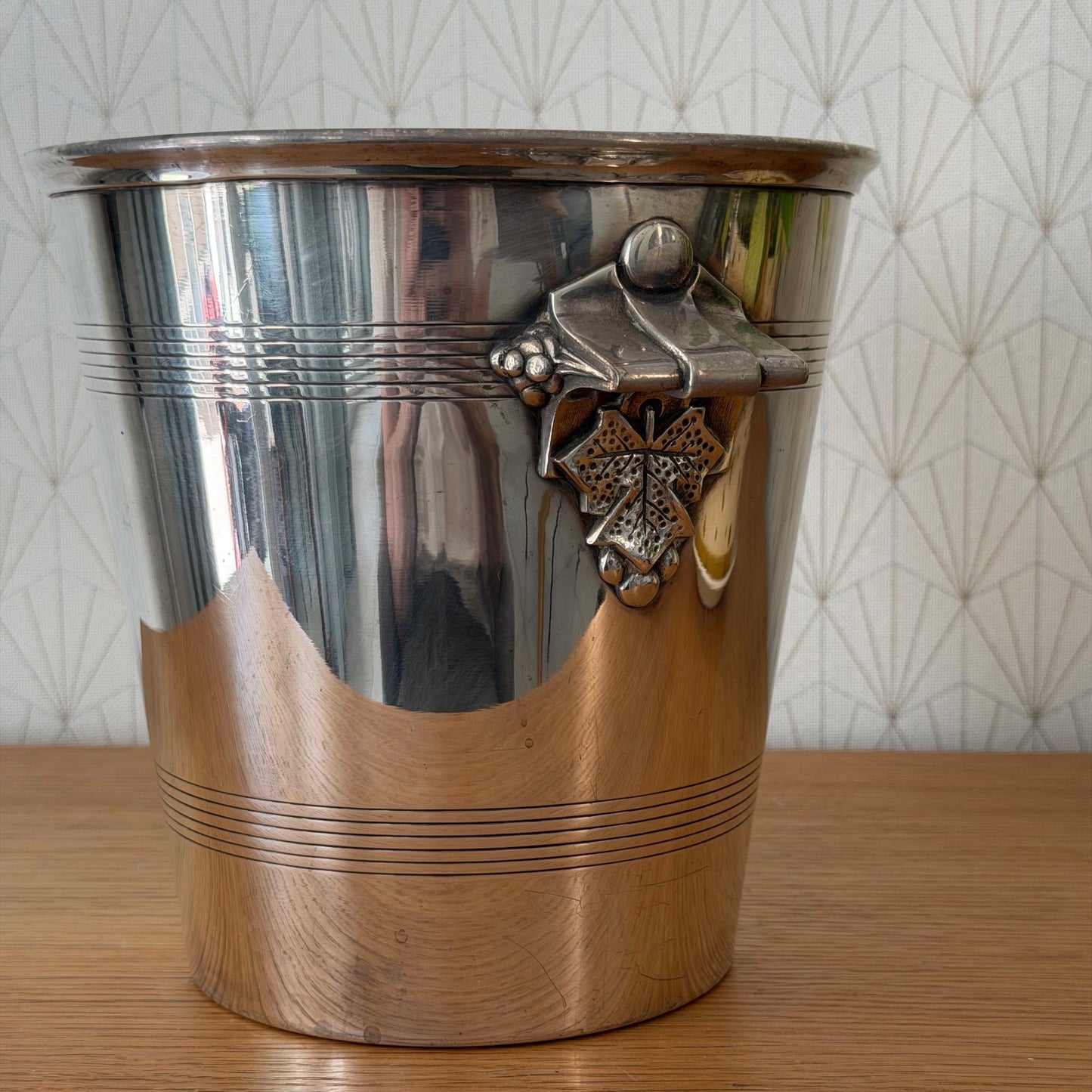 French Morlant Silverplate Champagne Bucket Vintage Wine Cooler 10062615