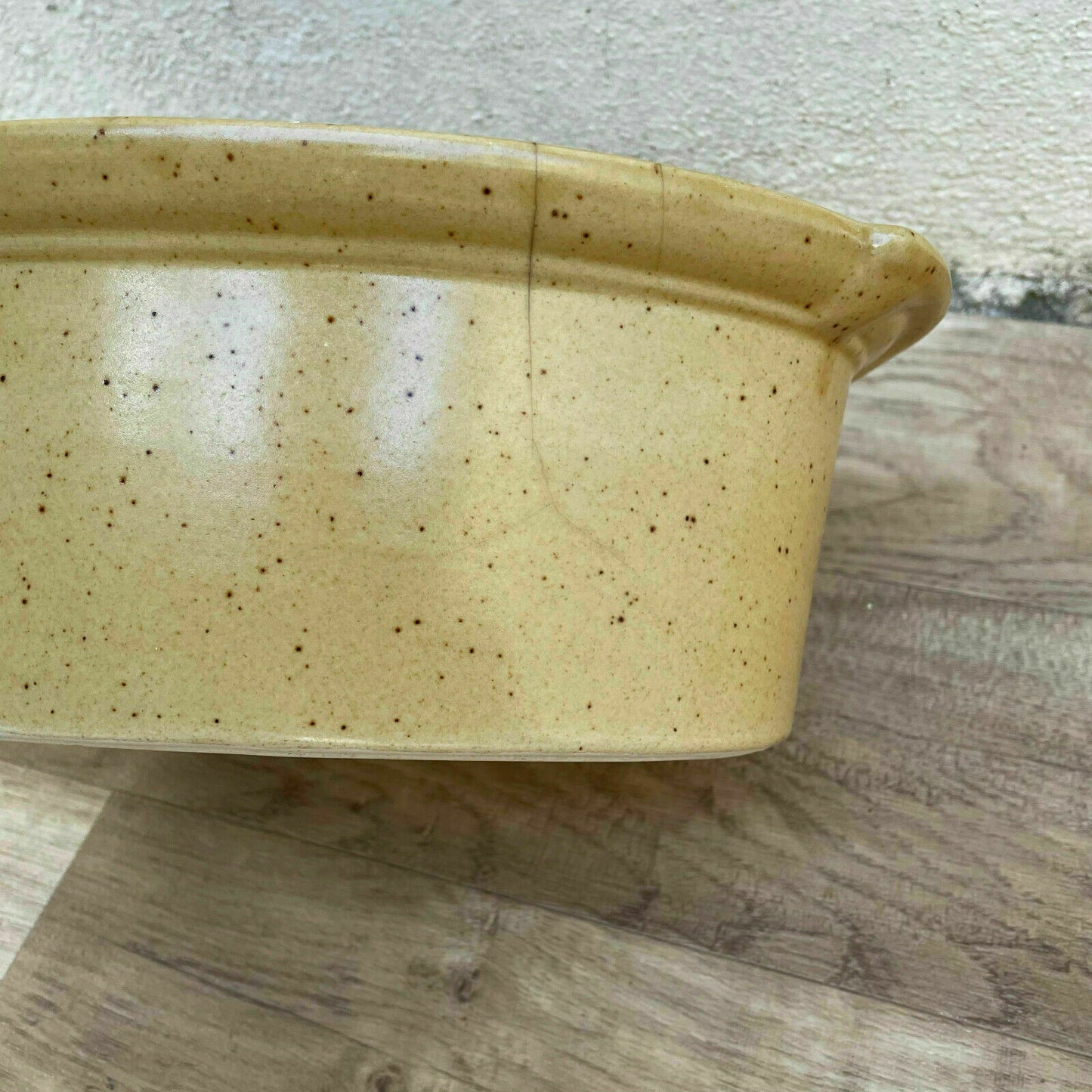 French Digoin Terrine Vintage Clay Casserole Lidded Oval Pottery 2109212 digoin