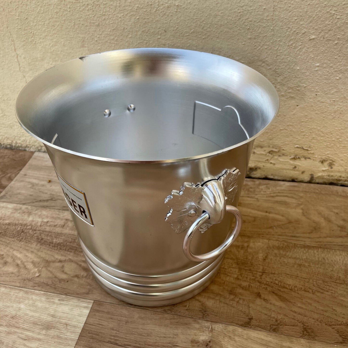 Vintage French Champagne French Ice Bucket Cooler Made France Taittinger 2609231 - Fleamarketfrance