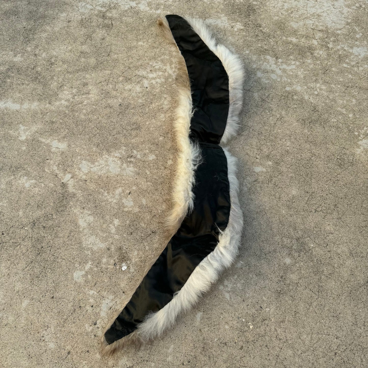 Vintage Fox Fur Pelt French Taxidermy Hide 77cm Leather Antique 02082414 Fleamarketfrance