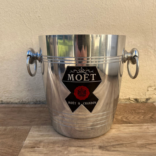 Vintage French Champagne Ice Bucket Cooler Made France MOET 27102412 - Fleamarketfrance