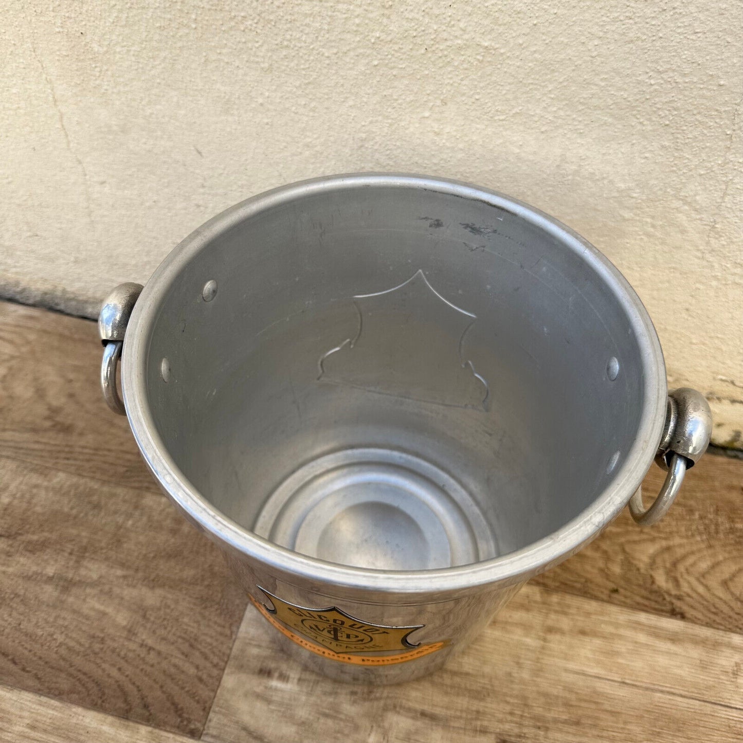 Vintage French Champagne Ice Bucket Cooler Made France VEUVE CLICQUOT 12092422 - Fleamarketfrance