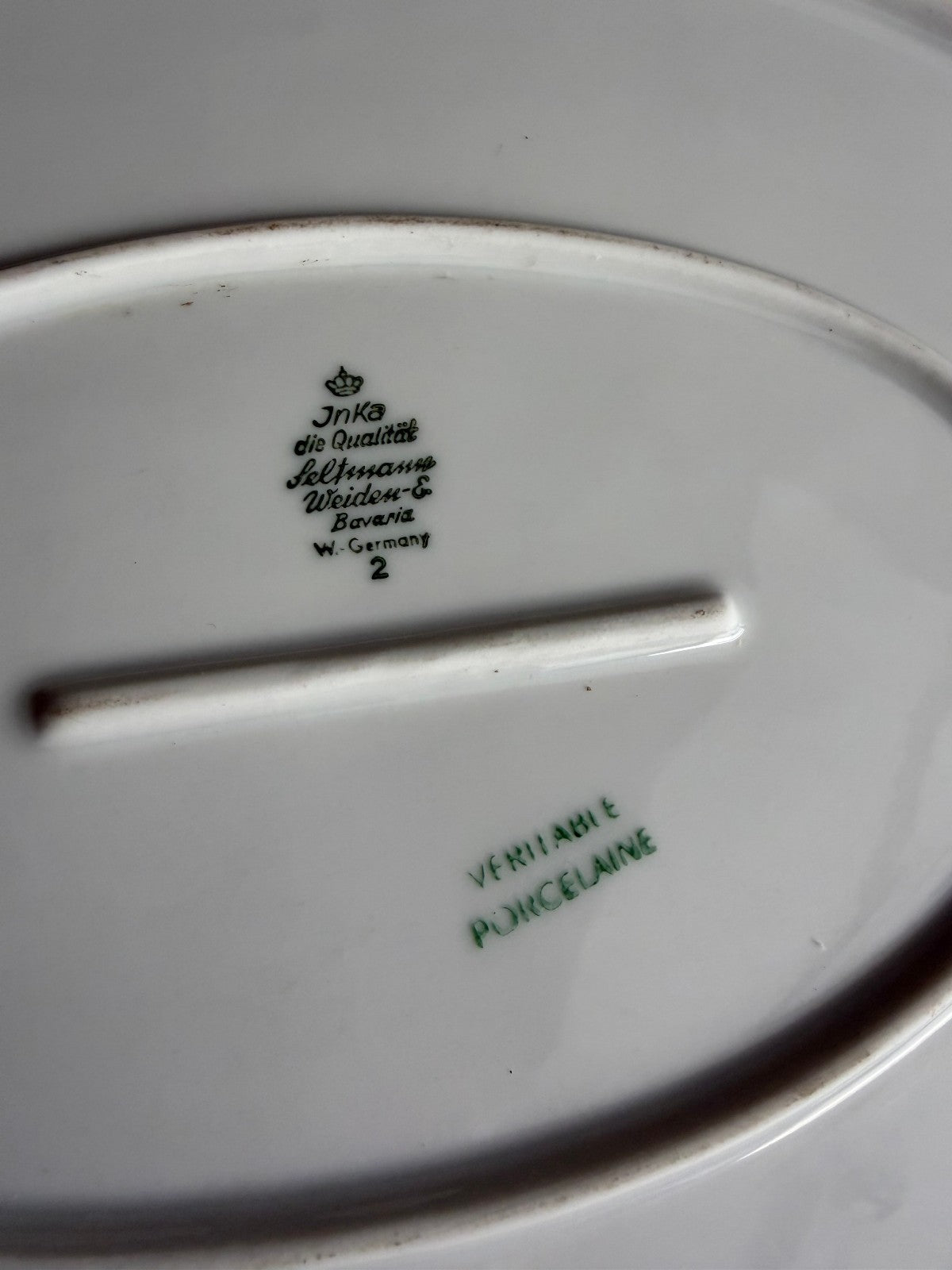 Vintage Bavarian Fish Plates Set 12 Dinner Plates Serving Tray 2710255 Limoges