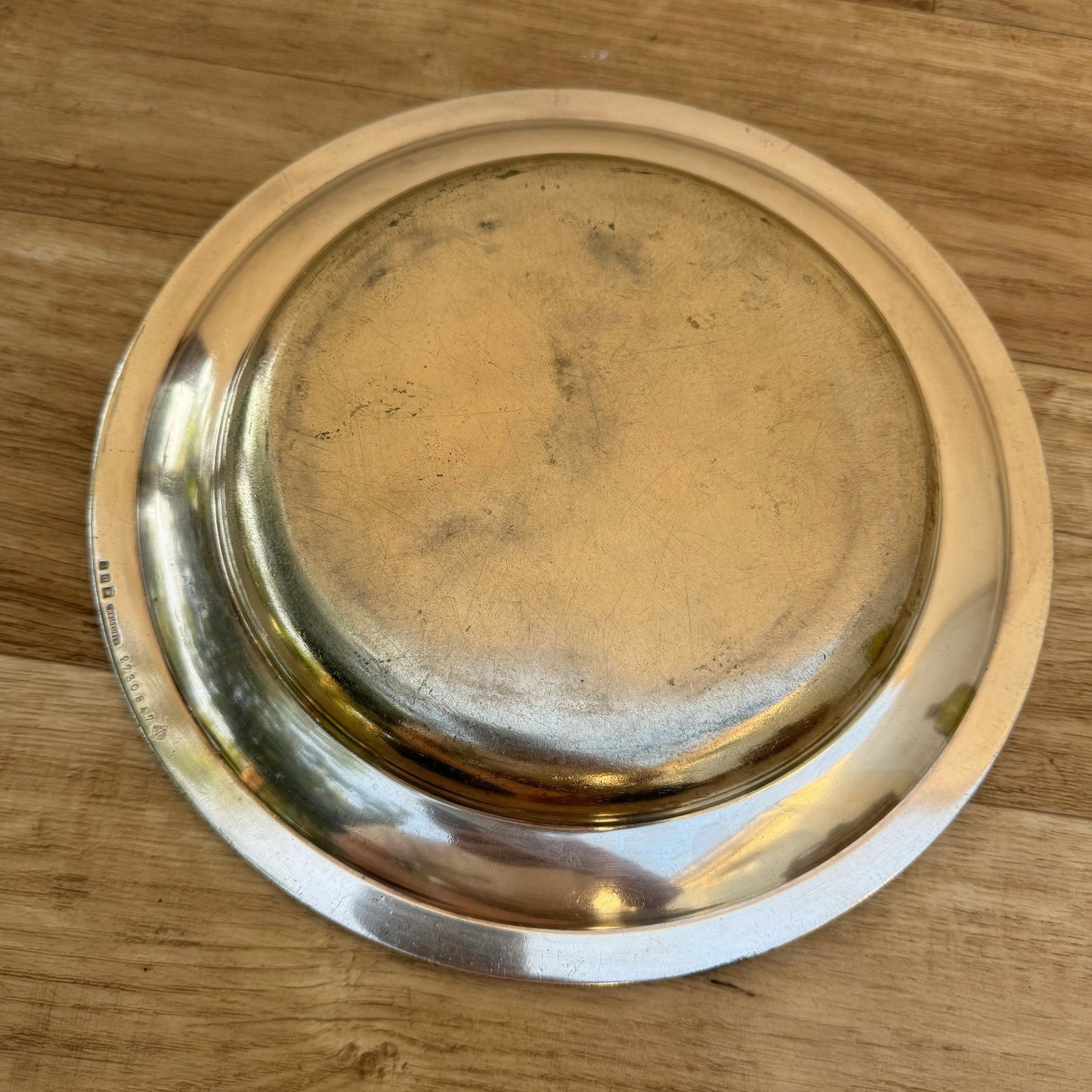 Christofle Silverplate Charger Plate French Vintage 25cm Round 0601261 Christofle