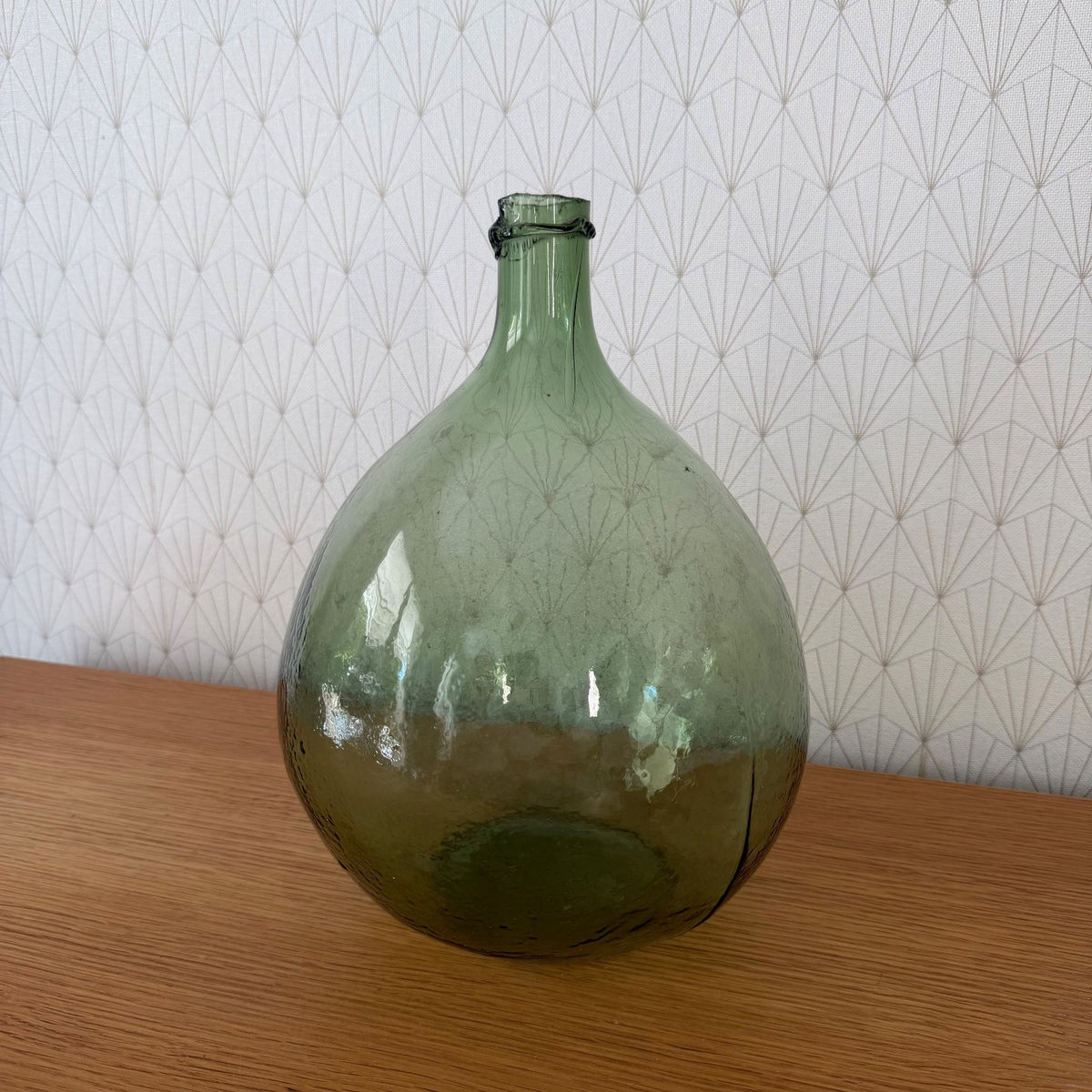 French Dame Jeanne Demijohn Rattan Wicker Basket Carboy Bonbonne 04092616