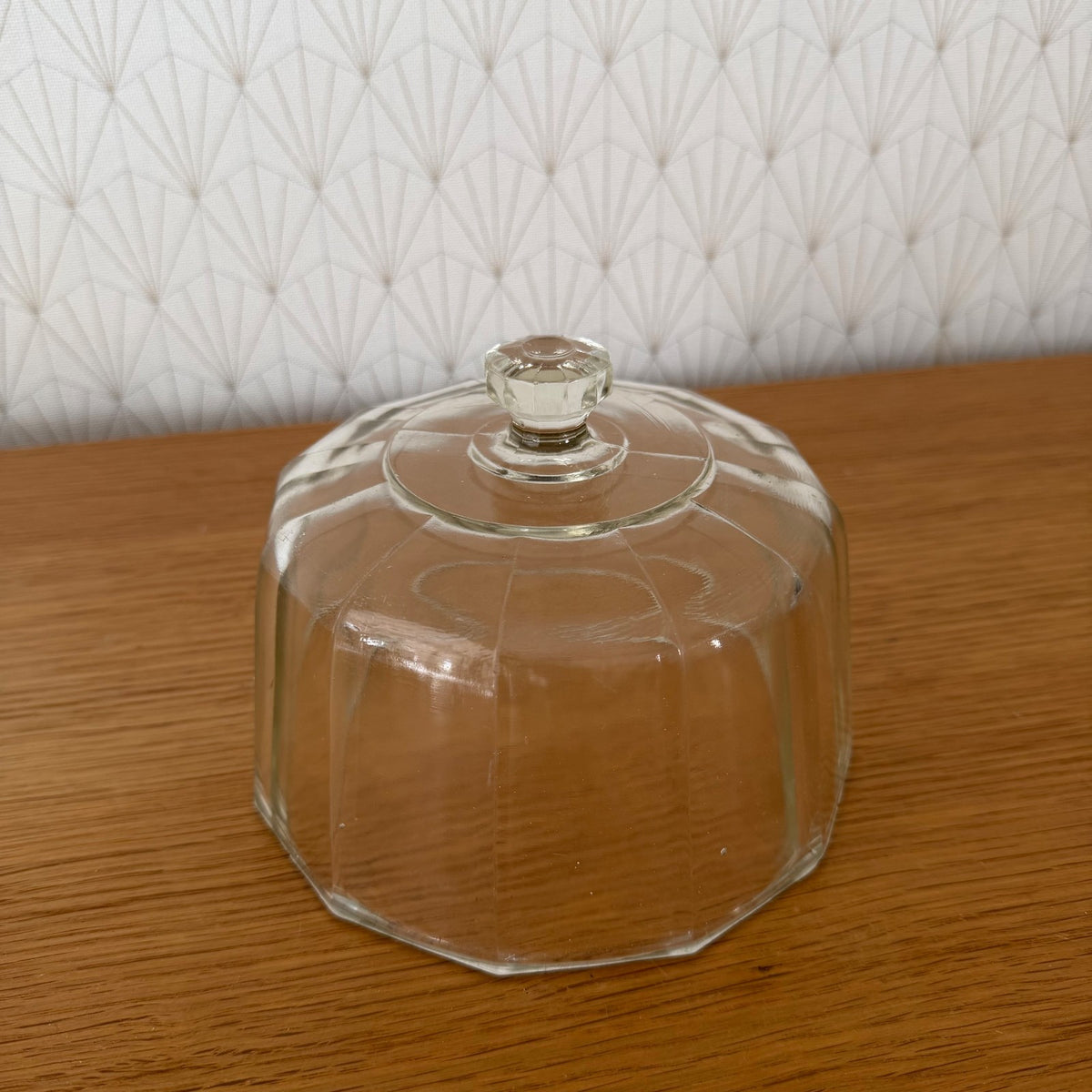 French Glass Cloche Dome Bell Jar Display Cover Vintage 14082611 Unbranded