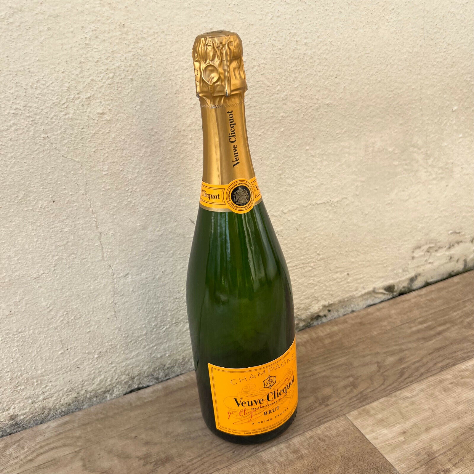 EMPTY Display 0.75L Sealed Dummy Champagne Bottle VEUVE CLICQUOT 0502224 - Fleamarketfrance