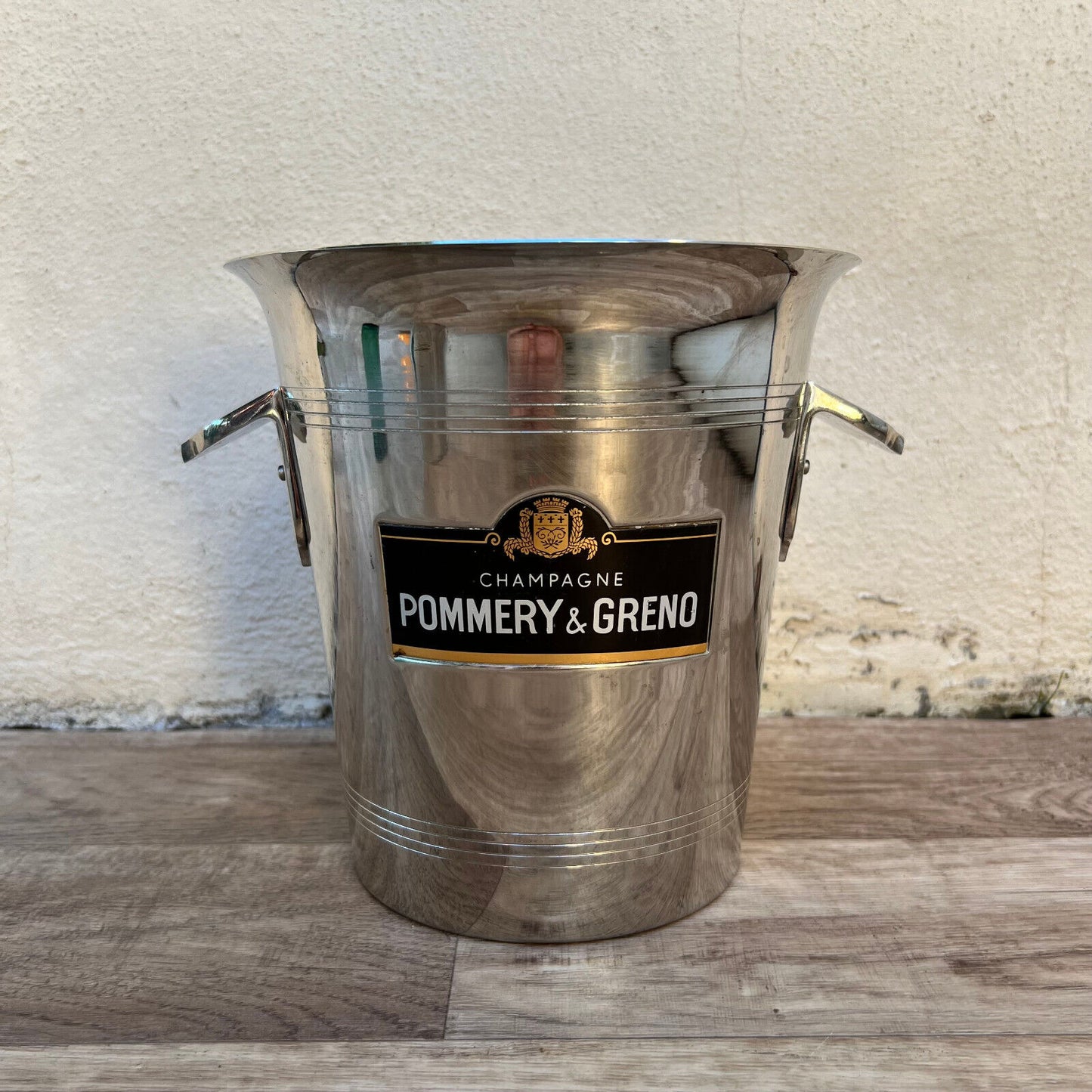 Vintage French Champagne Ice Bucket Cooler Made in France Pomery 21102211 - Fleamarketfrance