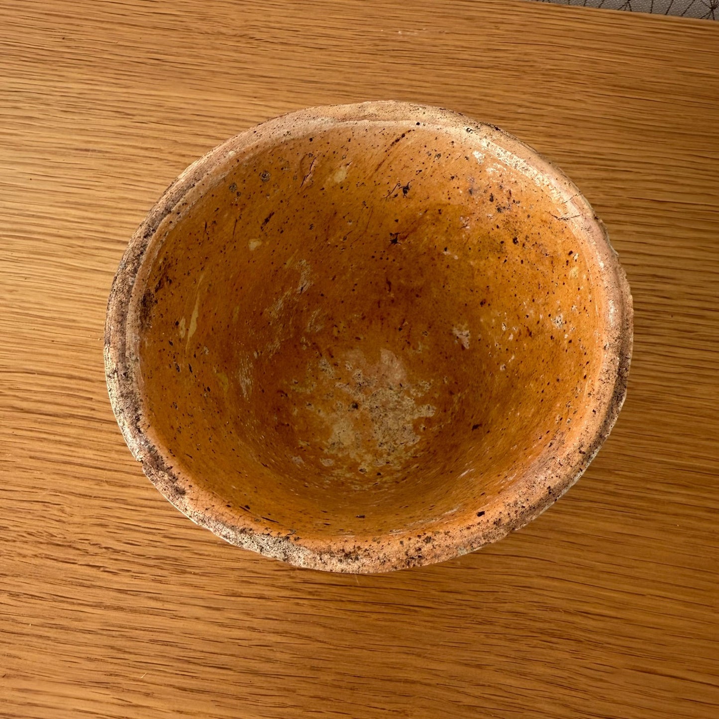 Antique French resin collecting pot from Tree Glazed 0211257