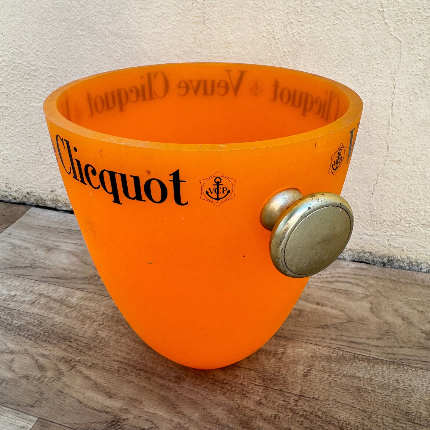 Vintage French Champagne Ice Bucket Cooler Made France VEUVE CLICQUOT 1201251 - Fleamarketfrance