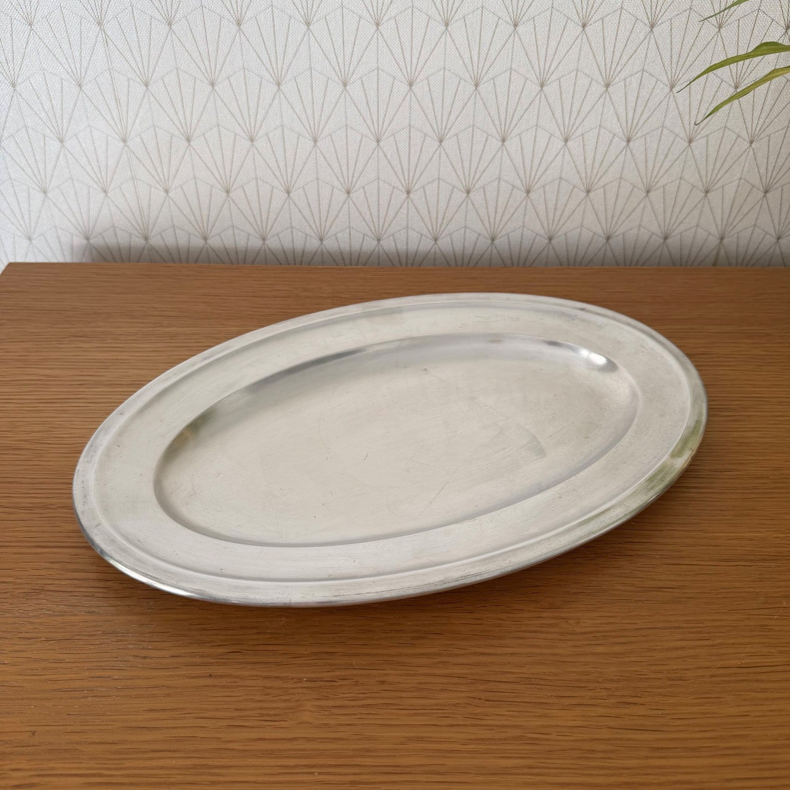 Christofle Silverplate Oval Serving Platter French Vintage 2037168 ercuis