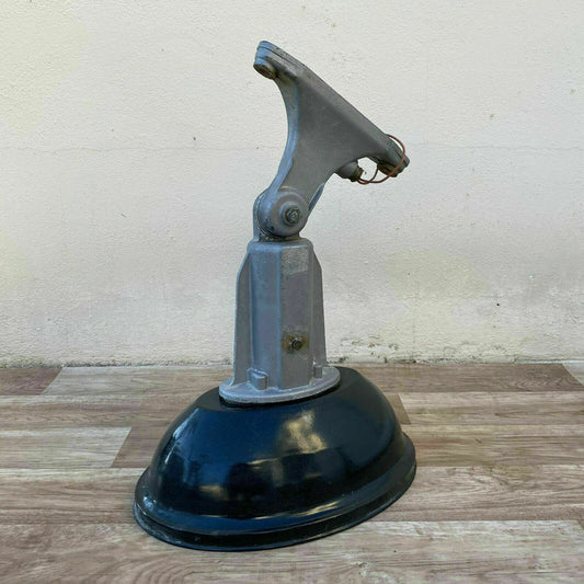 BIG French old Industrial Enamel Wall Light loft decoration 25114196 - Fleamarketfrance