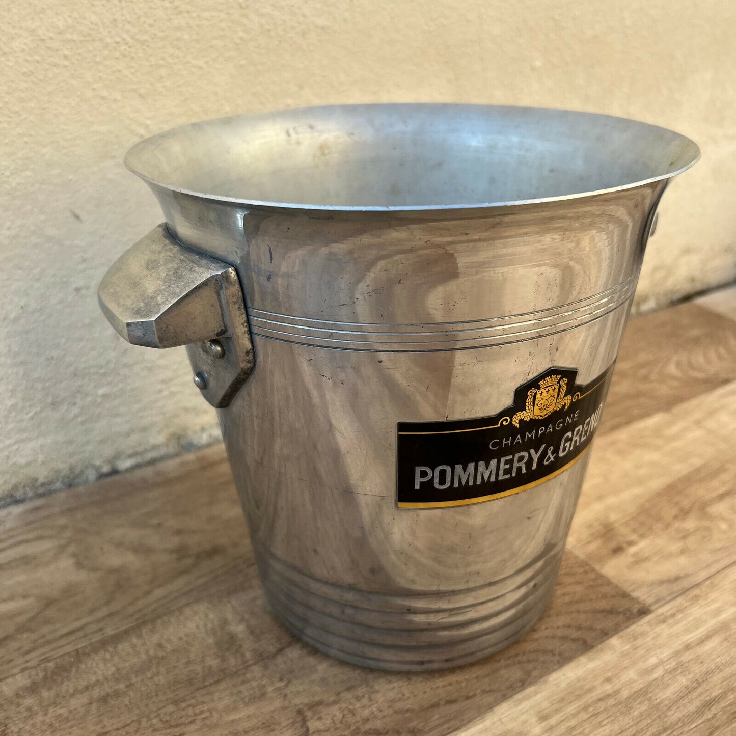 Vintage French Champagne Ice Bucket Cooler Made France POMMERY GRENOT 28012215 - Fleamarketfrance