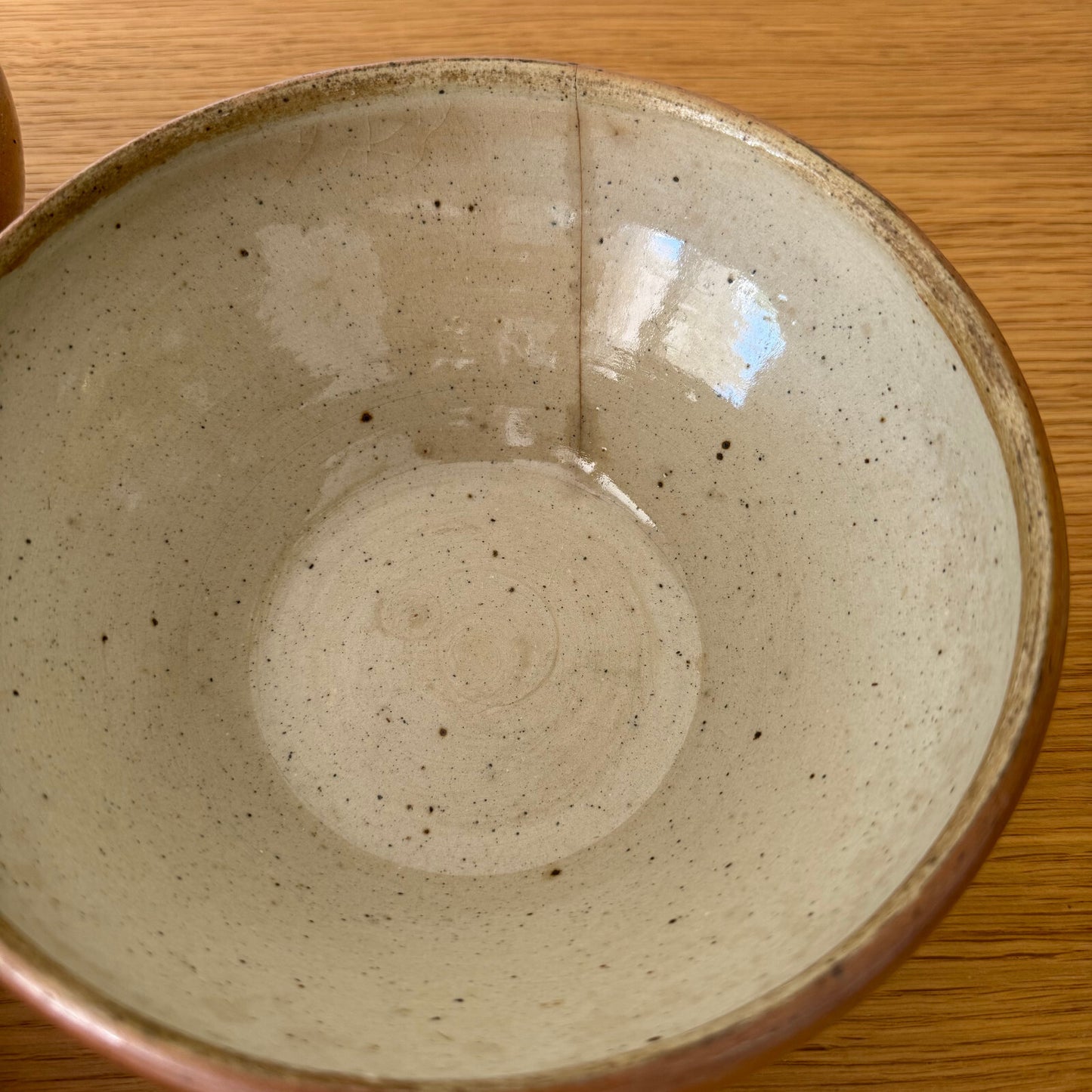 4 VINTAGE FRENCH STONEWARE BOWLS FARMHOUSE CERAMIC MIXING BOWL 2205252